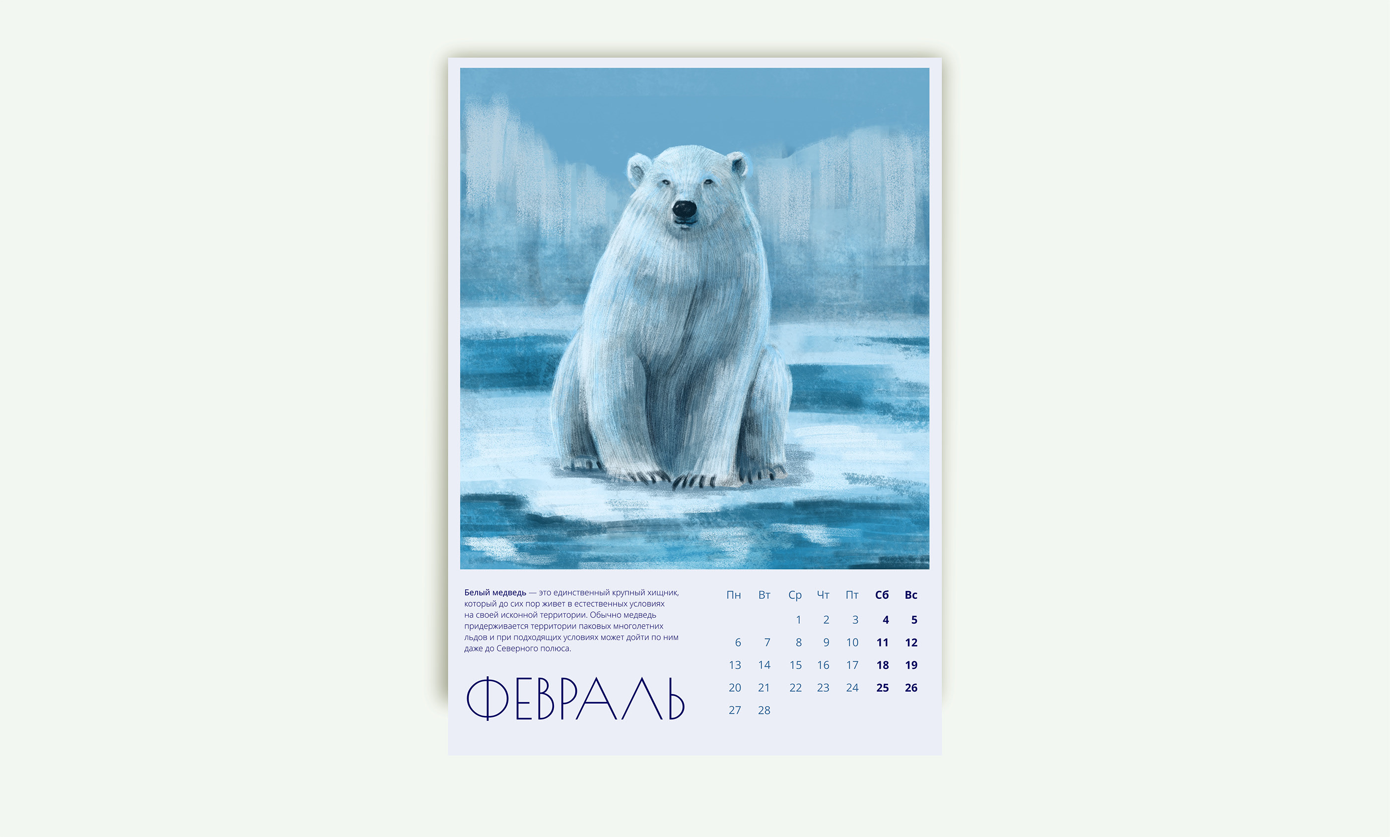 Заповедный календарь с иллюстрациями. 2023 — Изображение №25 — Иллюстрация, Графика на Dprofile