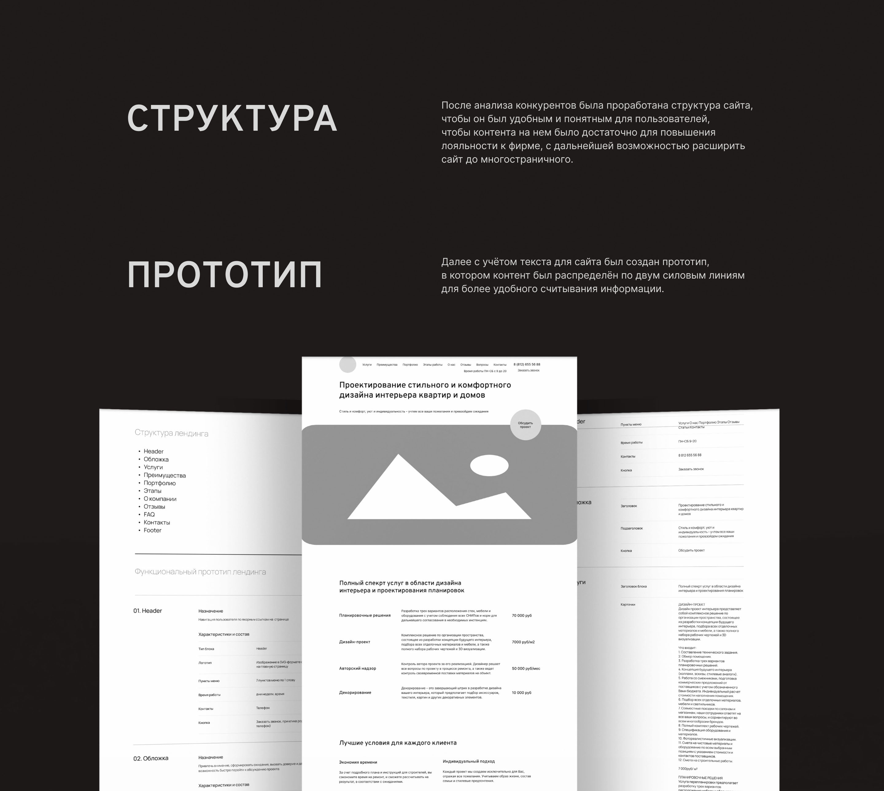 Сайт студии дизайна интерьера — Изображение №4 — Интерфейсы на Dprofile
