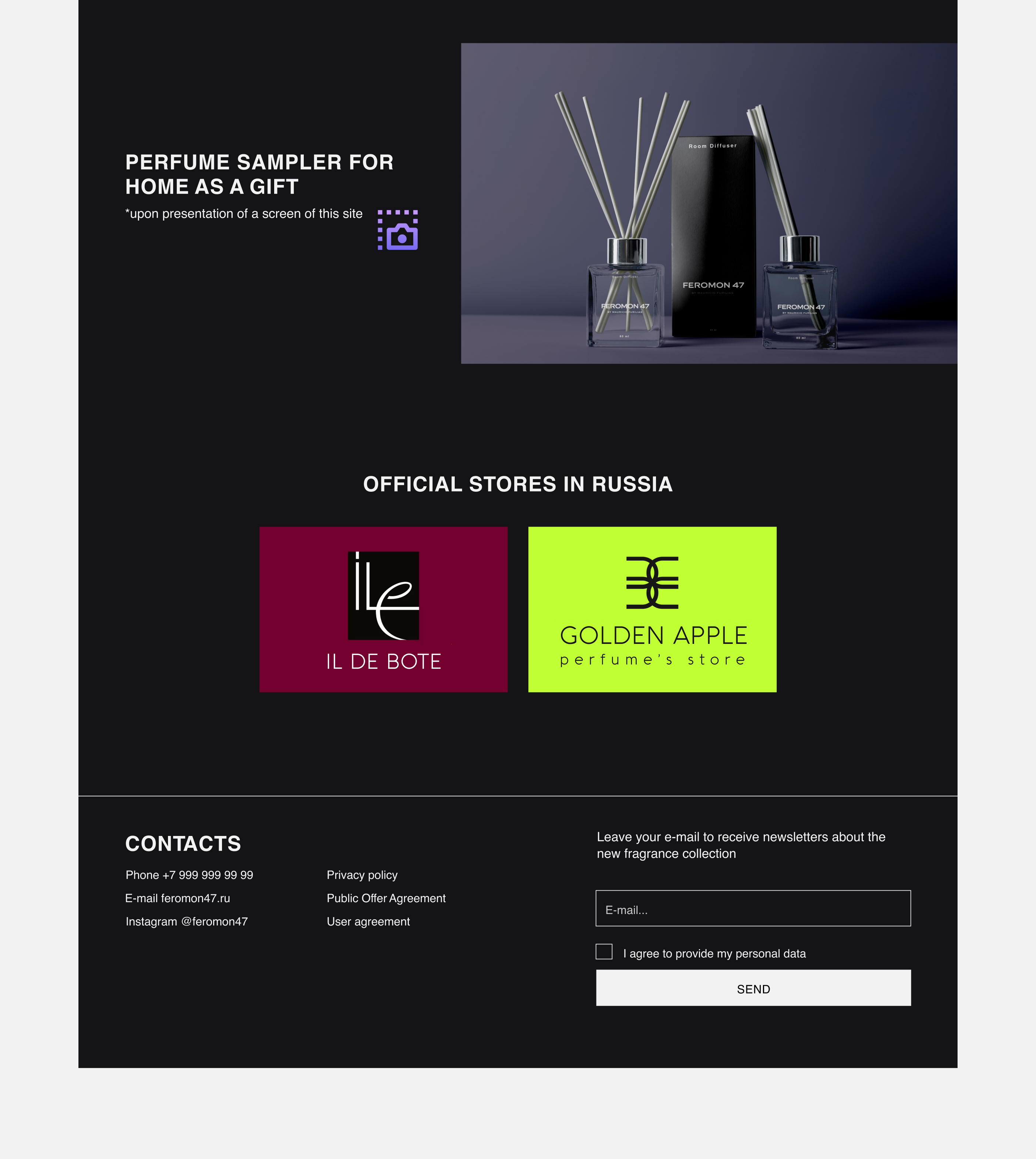 Landing Page Feromon 47 — Изображение №12 — Интерфейсы, Маркетинг на Dprofile