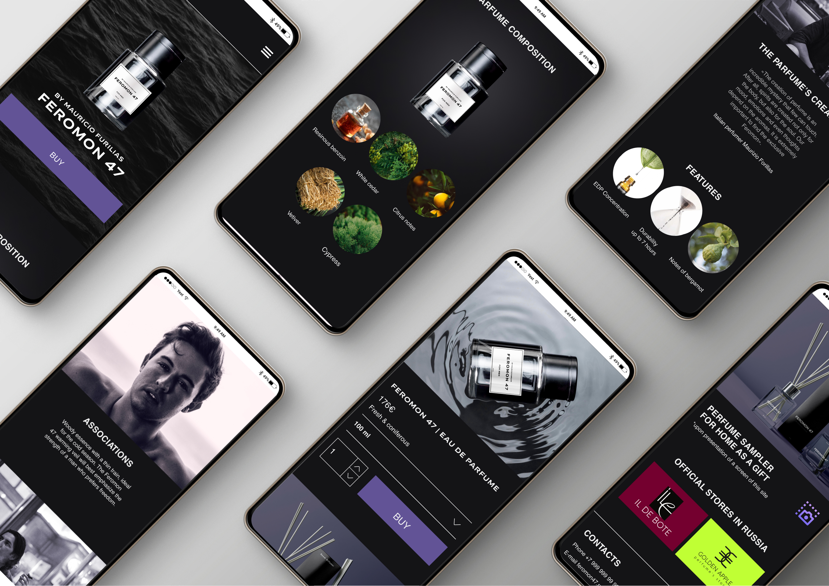 Landing Page Feromon 47 — Изображение №14 — Интерфейсы, Маркетинг на Dprofile