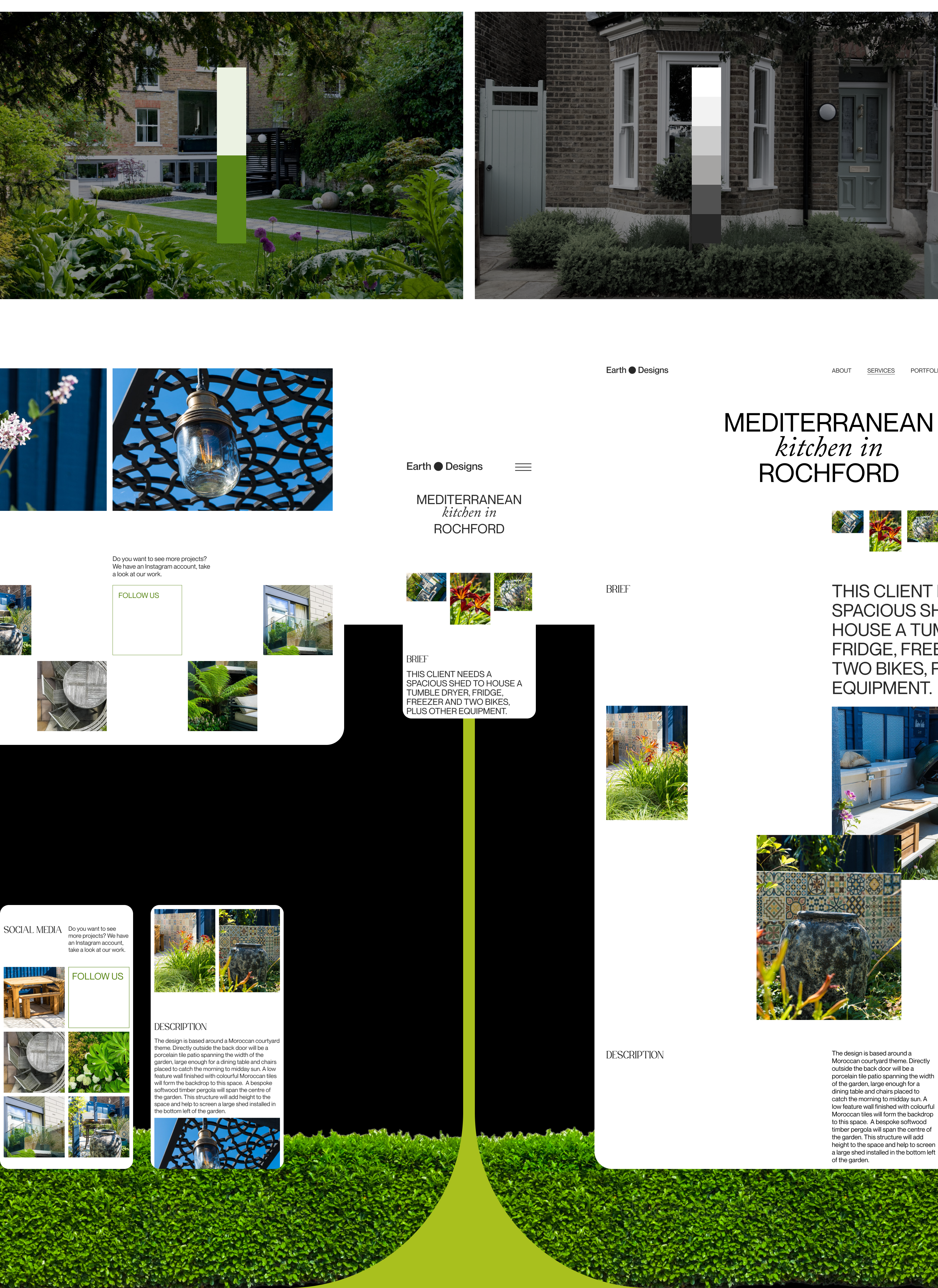 Earth Designs | Редизайн корпоративного сайта — Изображение №6 — Интерфейсы на Dprofile