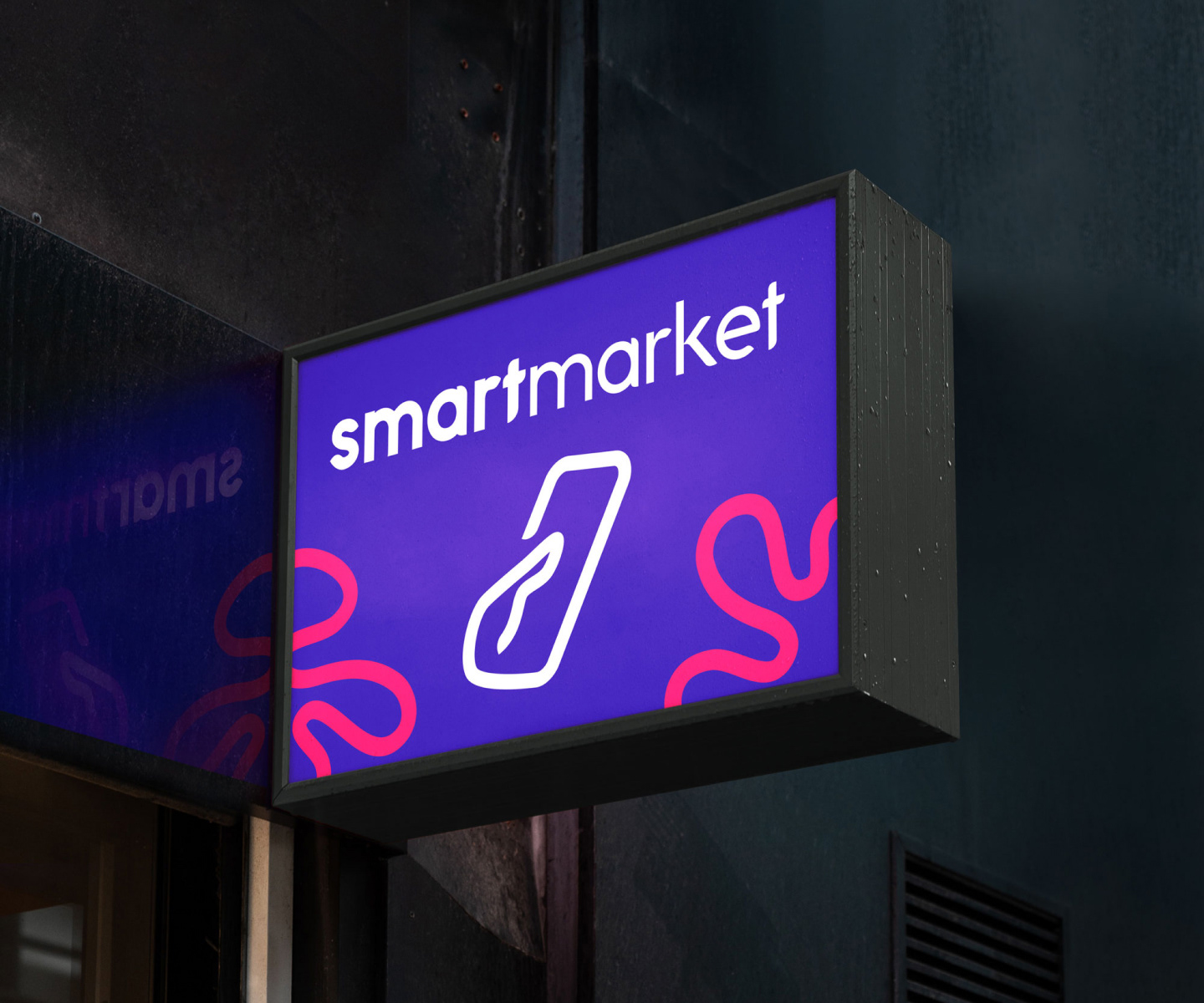 Логотип магазина электроники Smart market — Изображение №2 — Брендинг, Графика на Dprofile