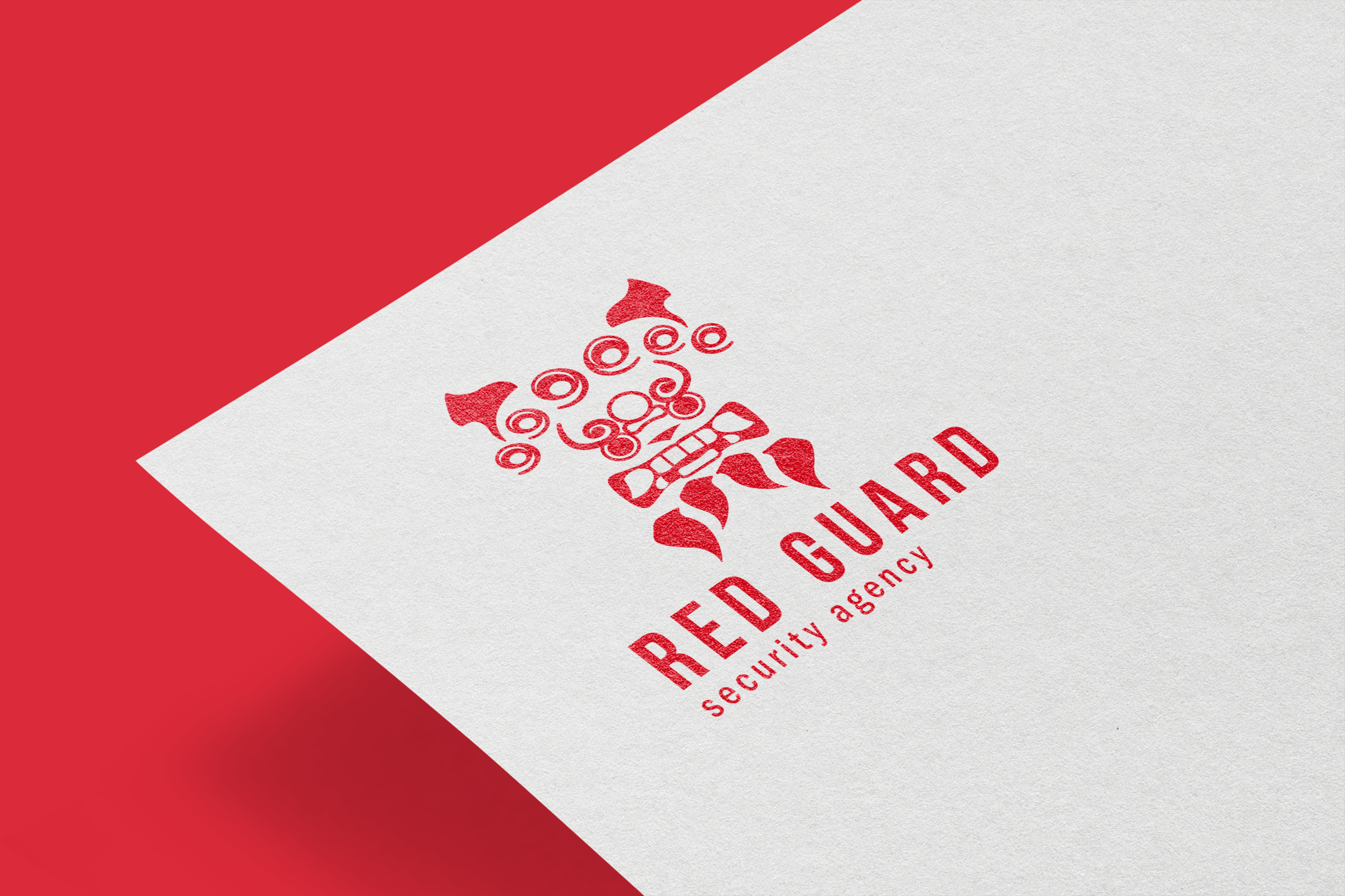 RED GUARD охранное агентство (учебный проект) — Изображение №2 — Брендинг, Графика на Dprofile