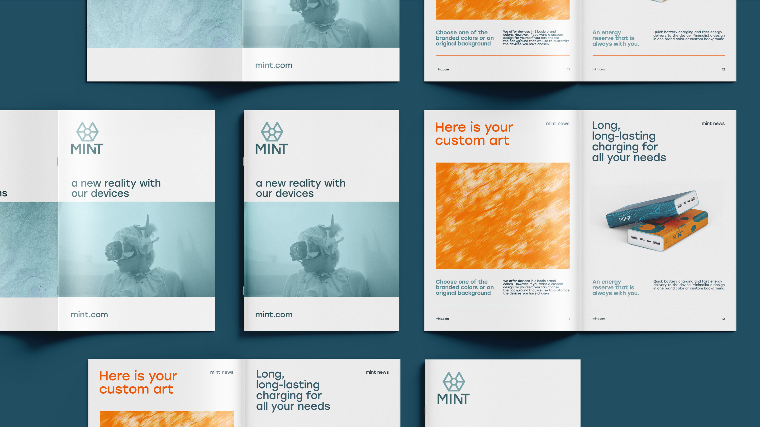 MINT производитель портативной  техники — Изображение №7 — Брендинг на Dprofile