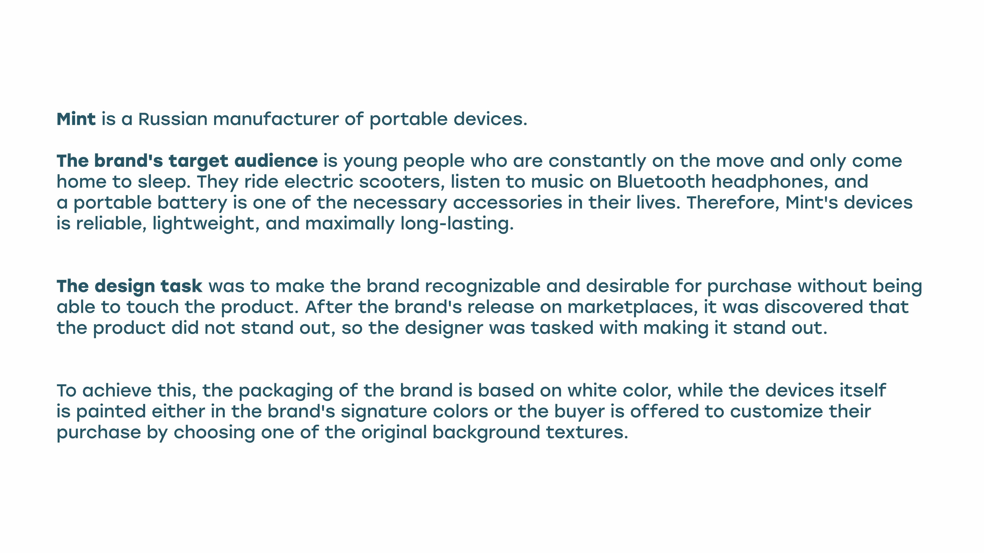 MINT производитель портативной  техники — Изображение №3 — Брендинг на Dprofile