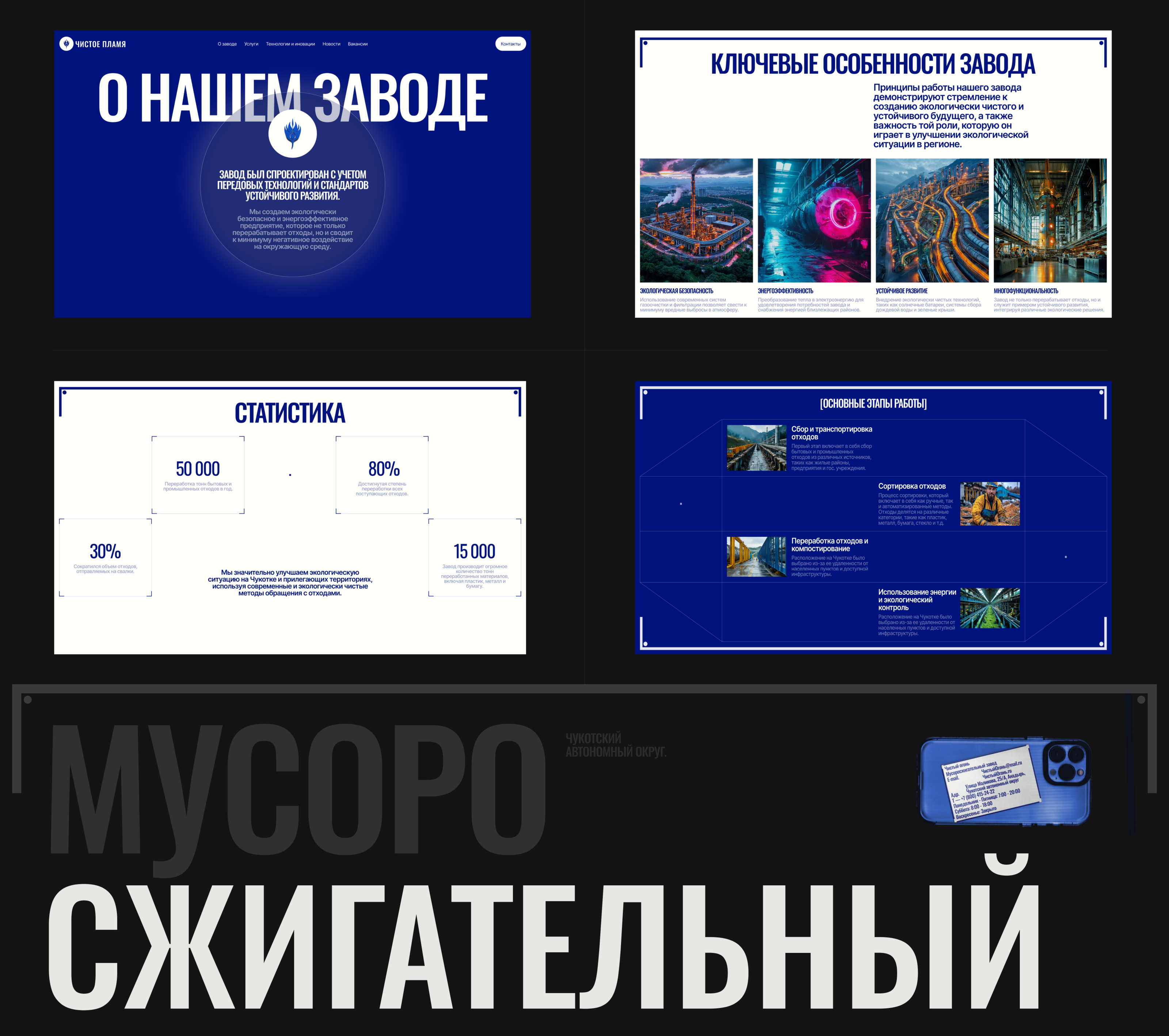 Чистое Пламя | Корпоративный сайт — Изображение №13 — Интерфейсы, Брендинг на Dprofile