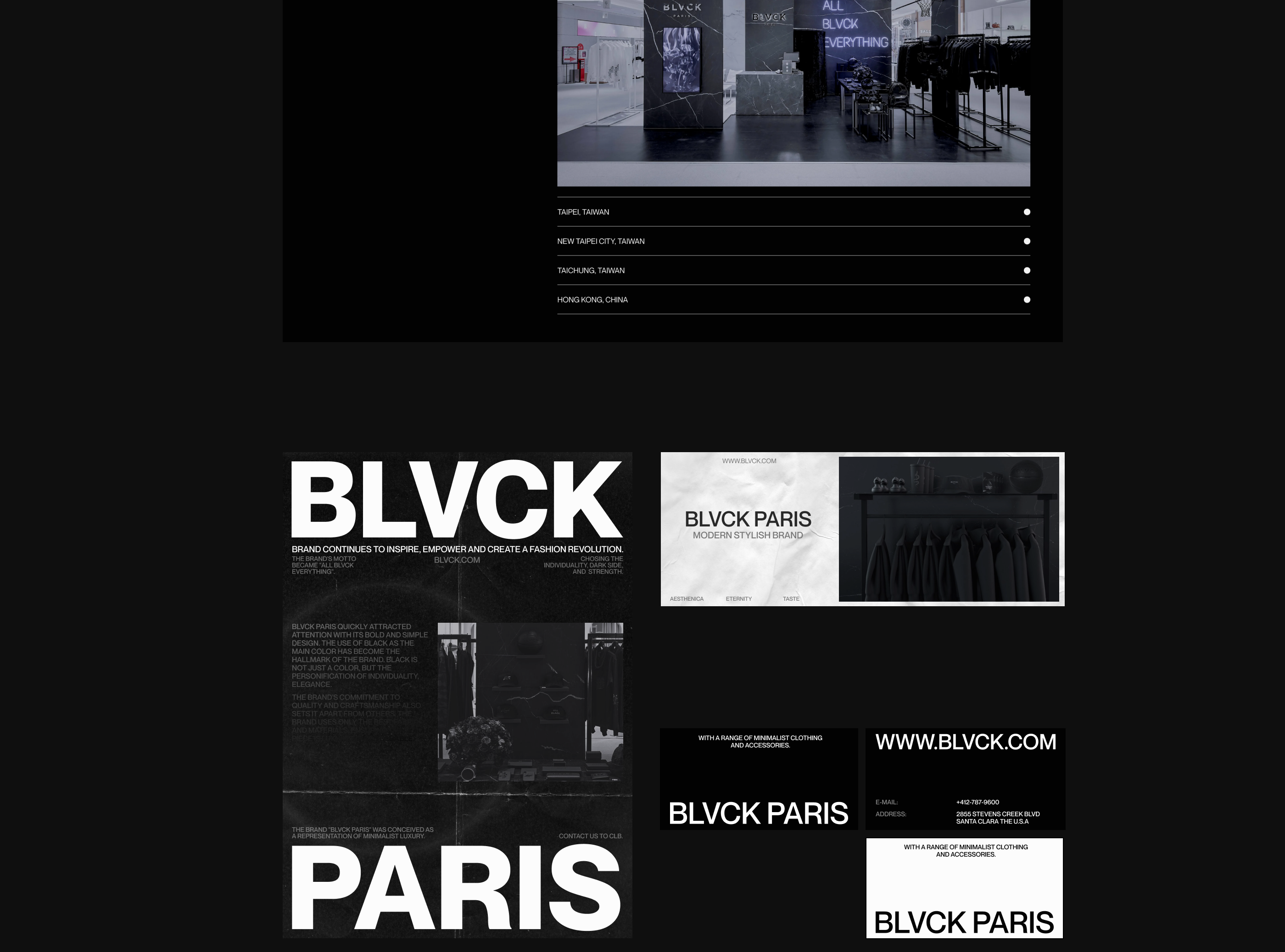 Blvck Paris | E-commerce Redesign — Изображение №15 — Интерфейсы, Брендинг на Dprofile