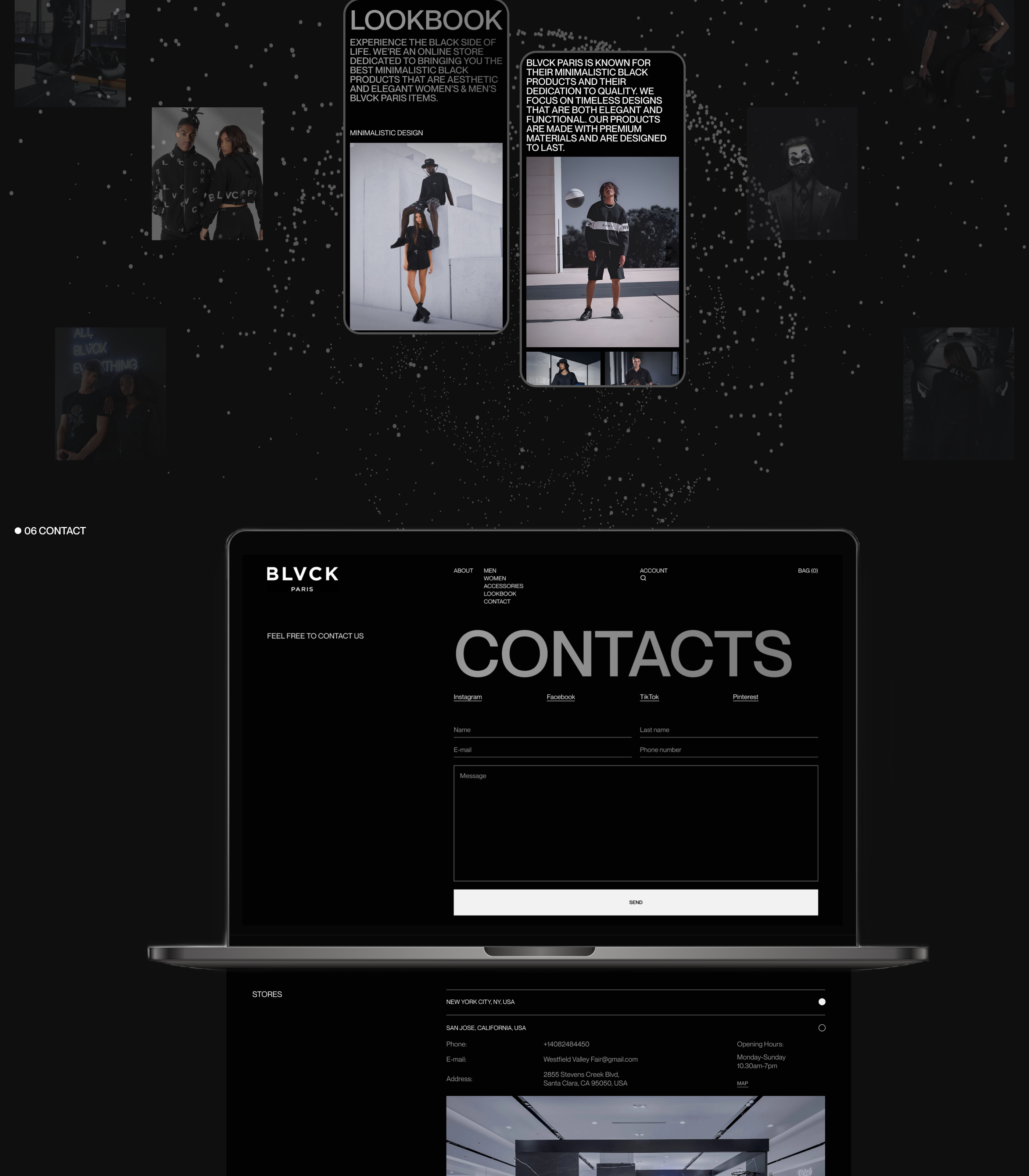 Blvck Paris | E-commerce Redesign — Изображение №14 — Интерфейсы, Брендинг на Dprofile
