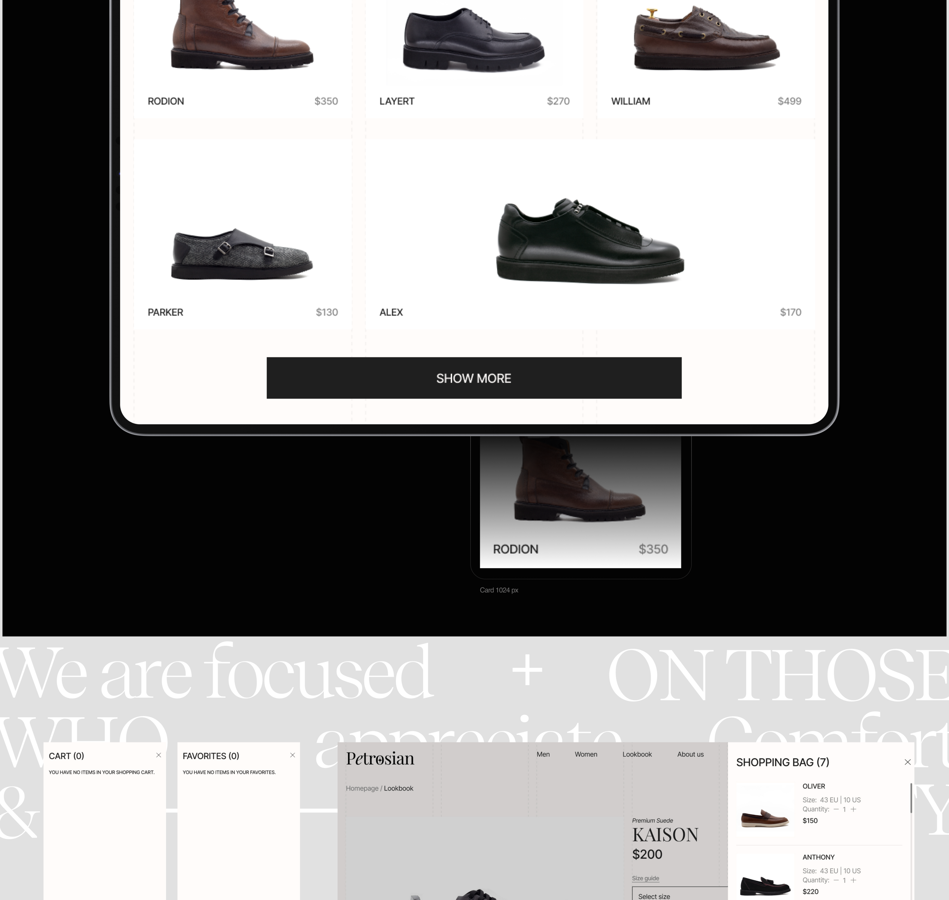 Petrosian Handmade | E-commerce redesign — Изображение №17 — Интерфейсы, Брендинг на Dprofile