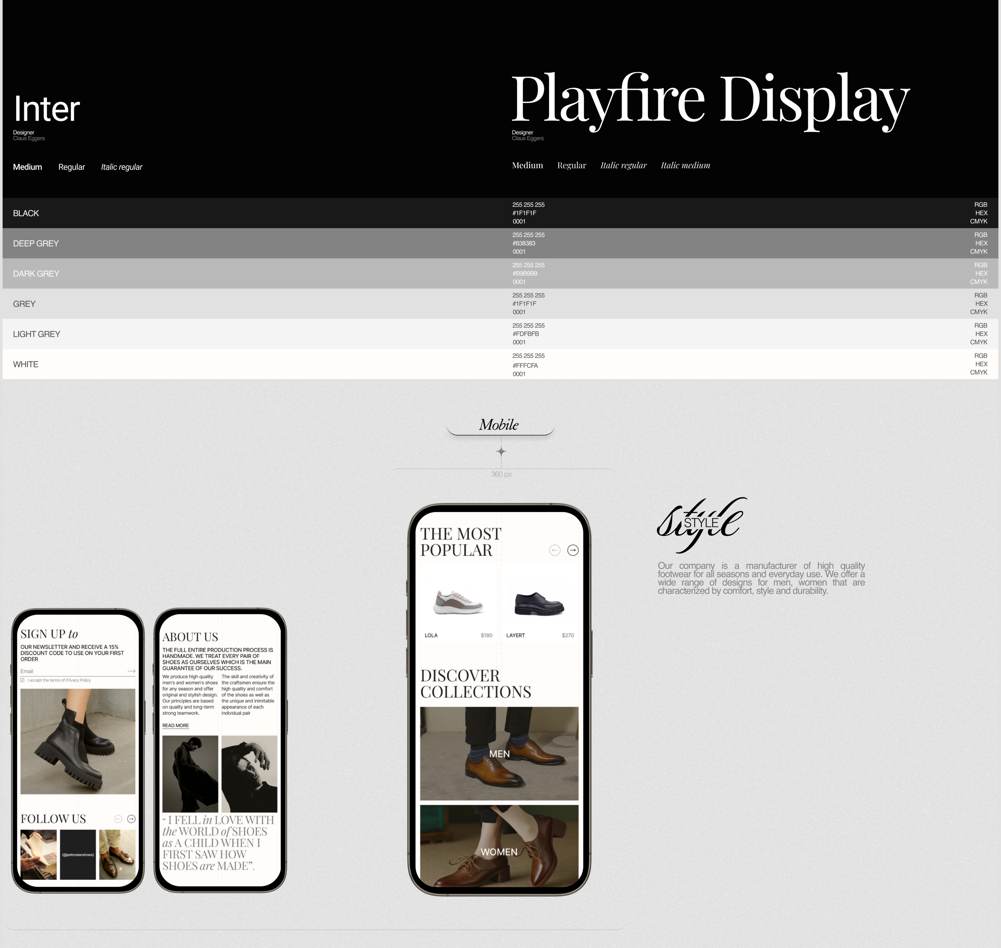 Petrosian Handmade | E-commerce redesign — Изображение №6 — Интерфейсы, Брендинг на Dprofile