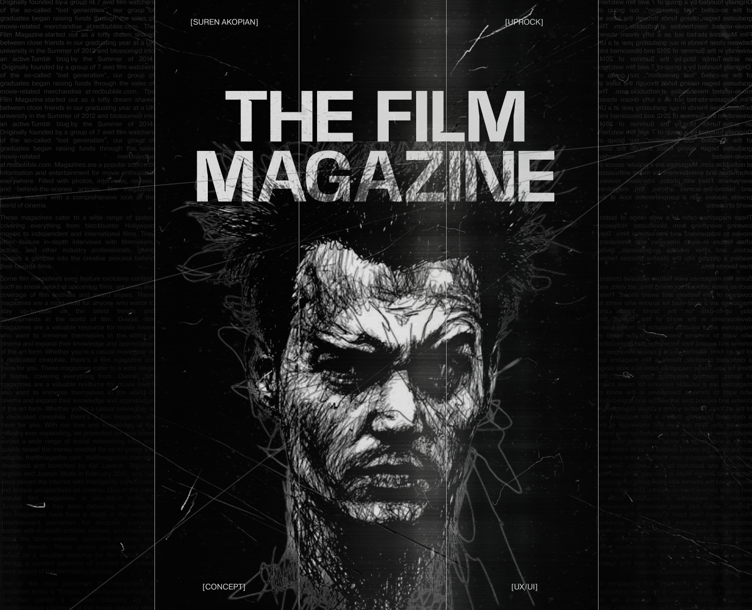 The Film Magazine | News Website — Интерфейсы, Брендинг на Dprofile
