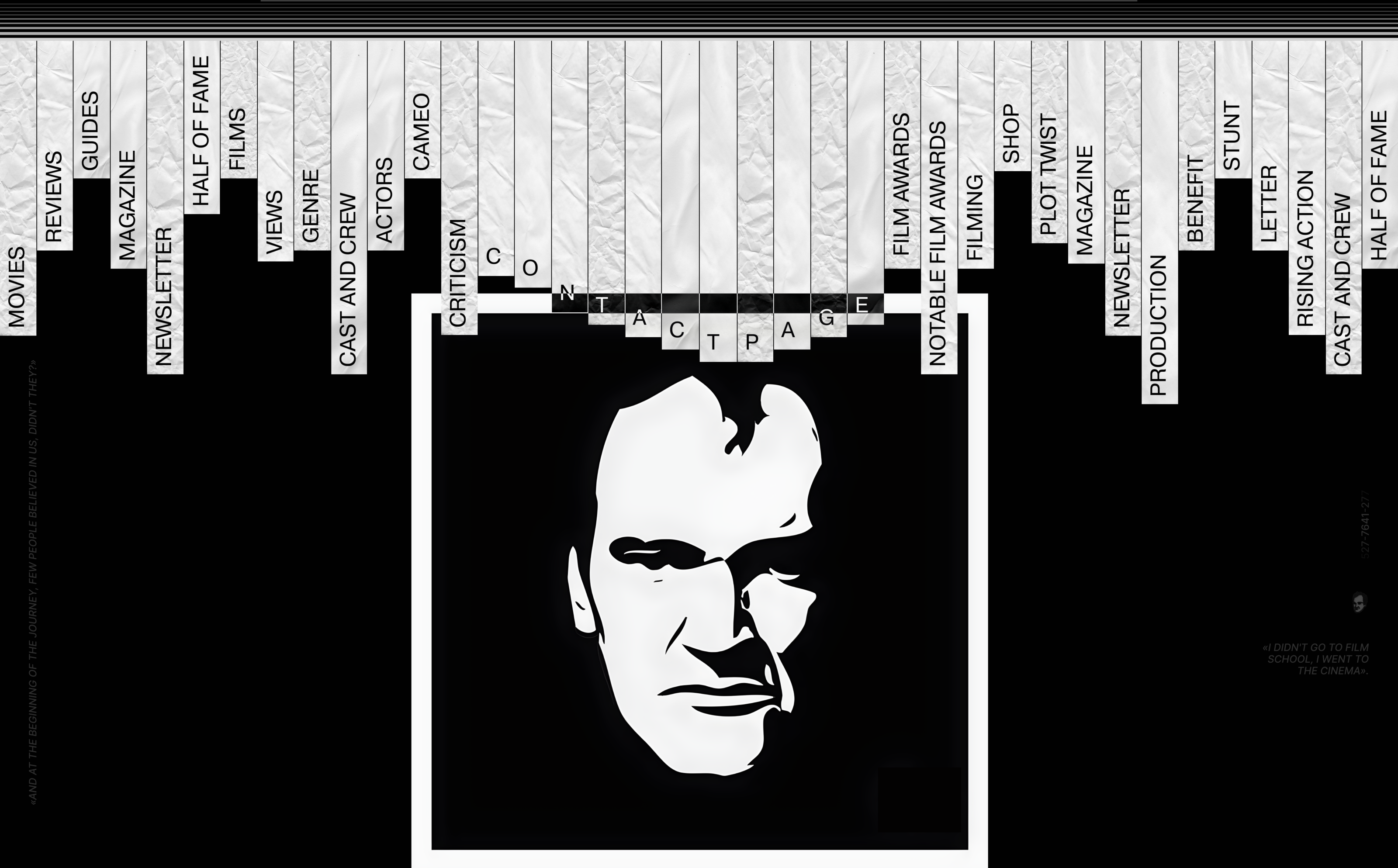 The Film Magazine | News Website — Изображение №20 — Интерфейсы, Брендинг на Dprofile