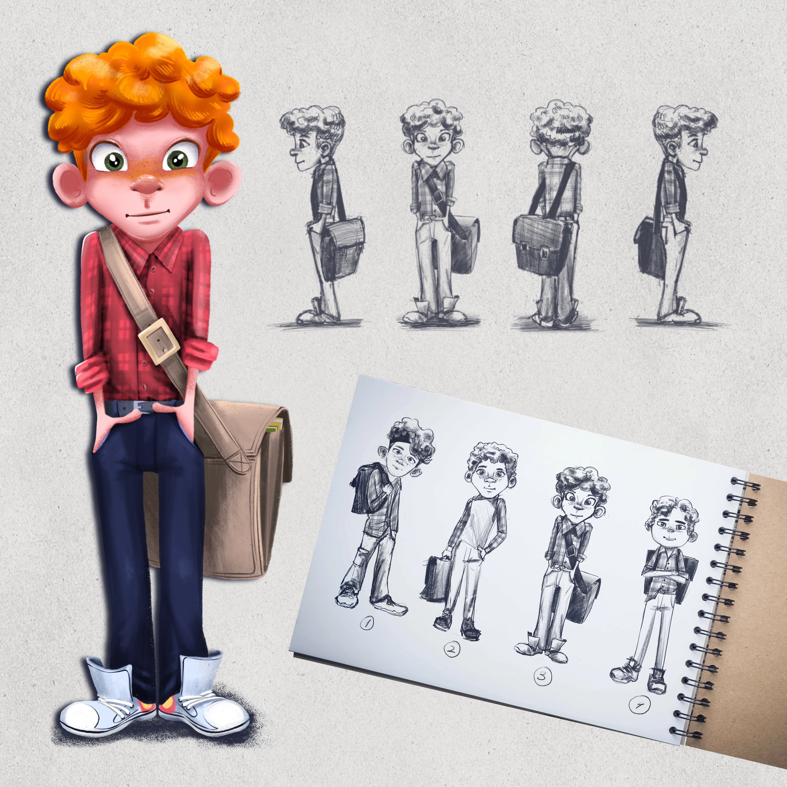 Дизайн персонажей (личный проект) — Изображение №2 — Иллюстрация на Dprofile