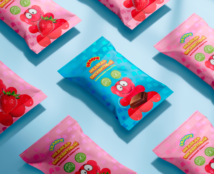 Дизайн упаковки сладостей / Packaging design — Брендинг на Dprofile