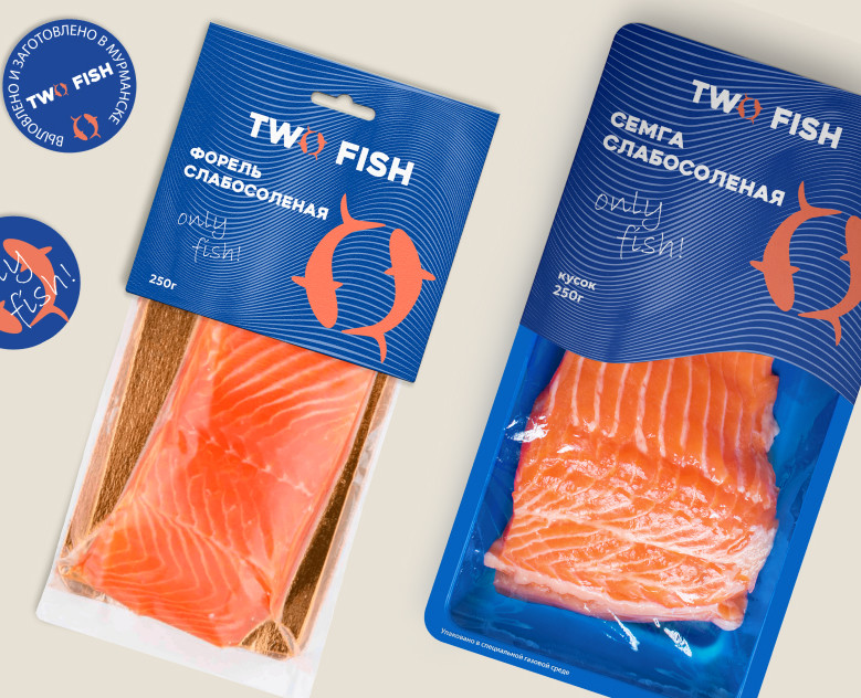 Дизайн упаковки для рыбы /Packaging design seafood — Брендинг на Dprofile