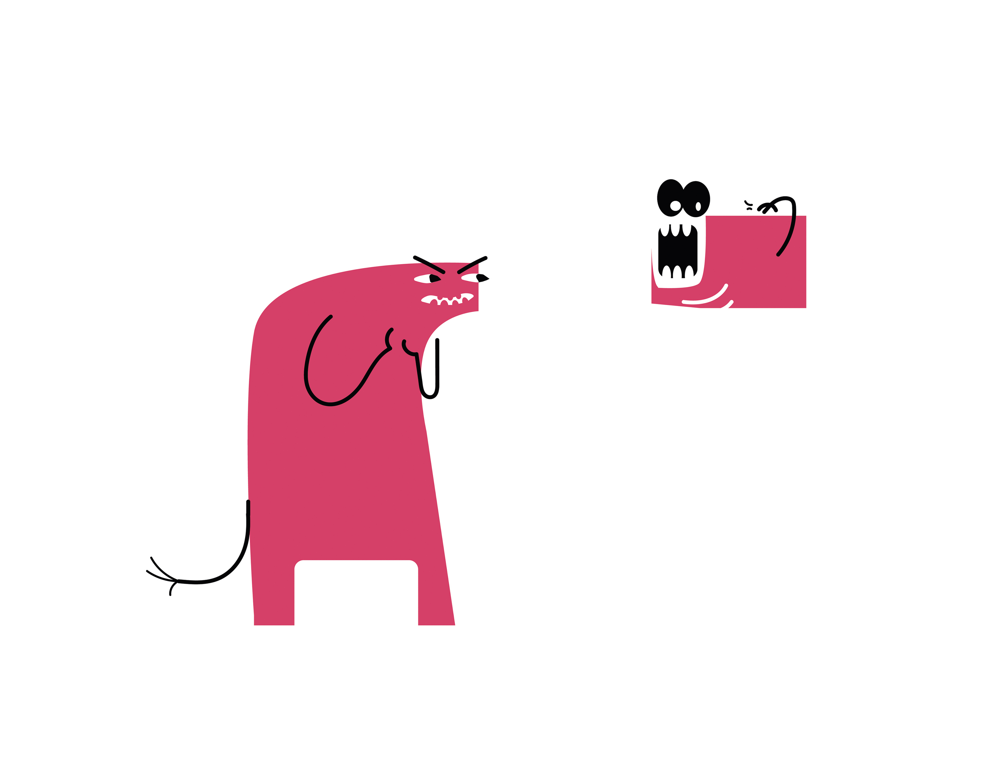 Бесплатные стикеры для телеграм Pinkmad — Изображение №2 — Брендинг, Иллюстрация на Dprofile