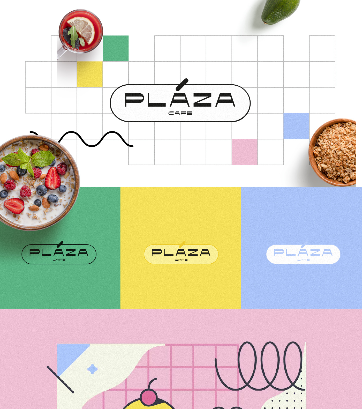 PLAZA CAFE — Изображение №1 — Брендинг на Dprofile