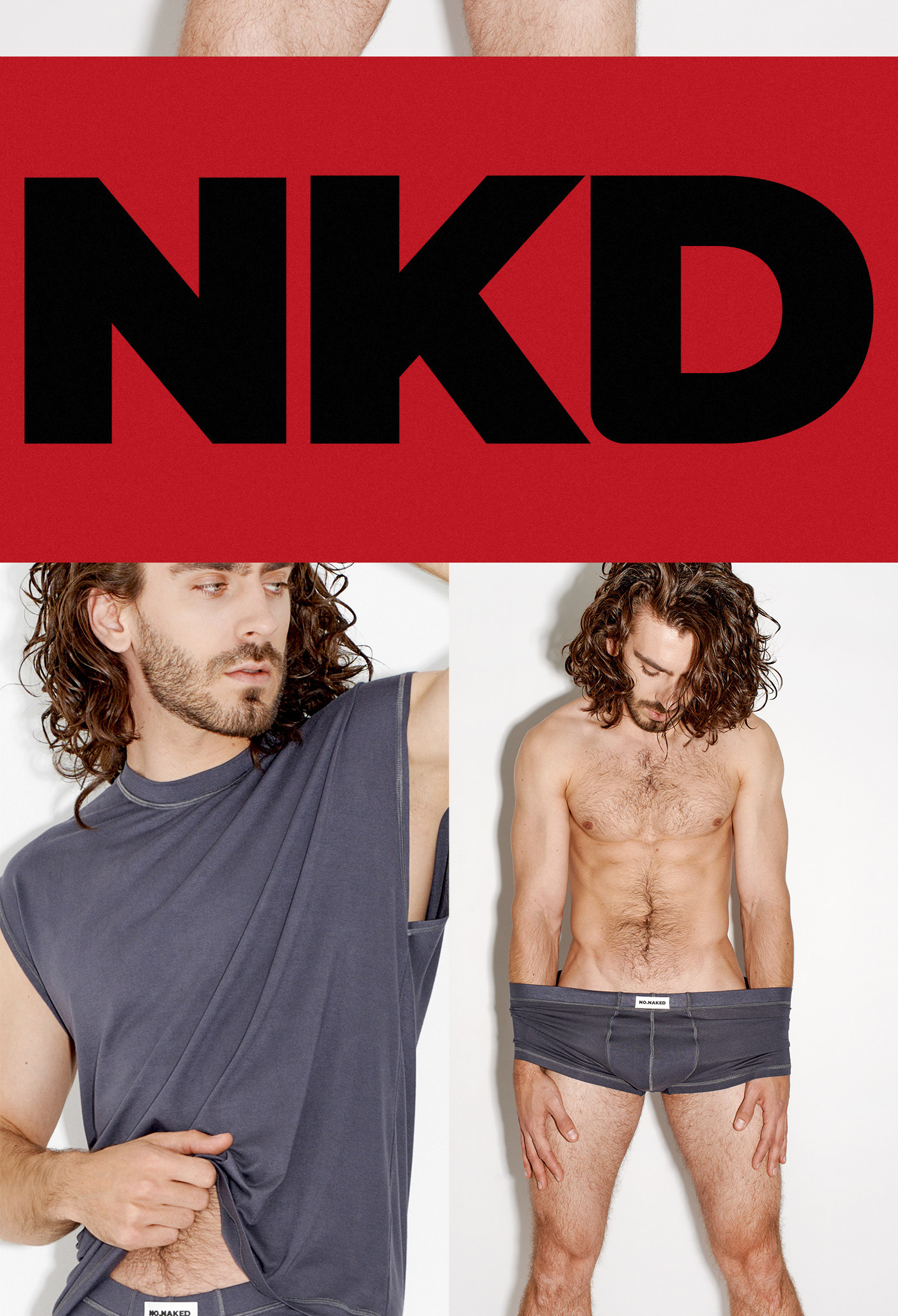 NO NAKED underwear brand idenity — Изображение №3 — Брендинг на Dprofile