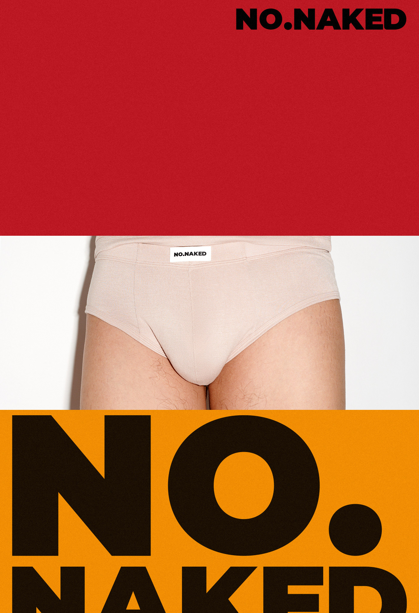NO NAKED underwear brand idenity — Изображение №1 — Брендинг на Dprofile