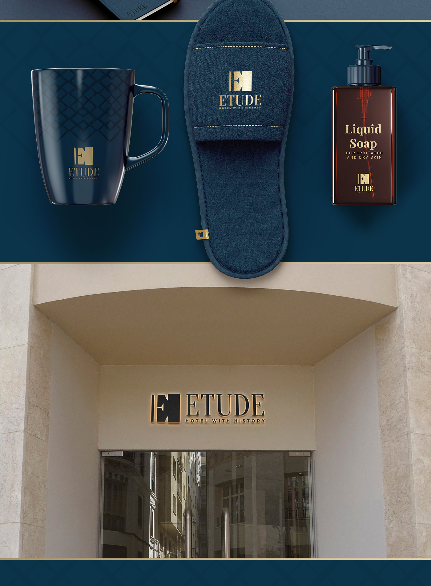 ETUDE HOTEL Logo — Изображение №4 — Брендинг на Dprofile