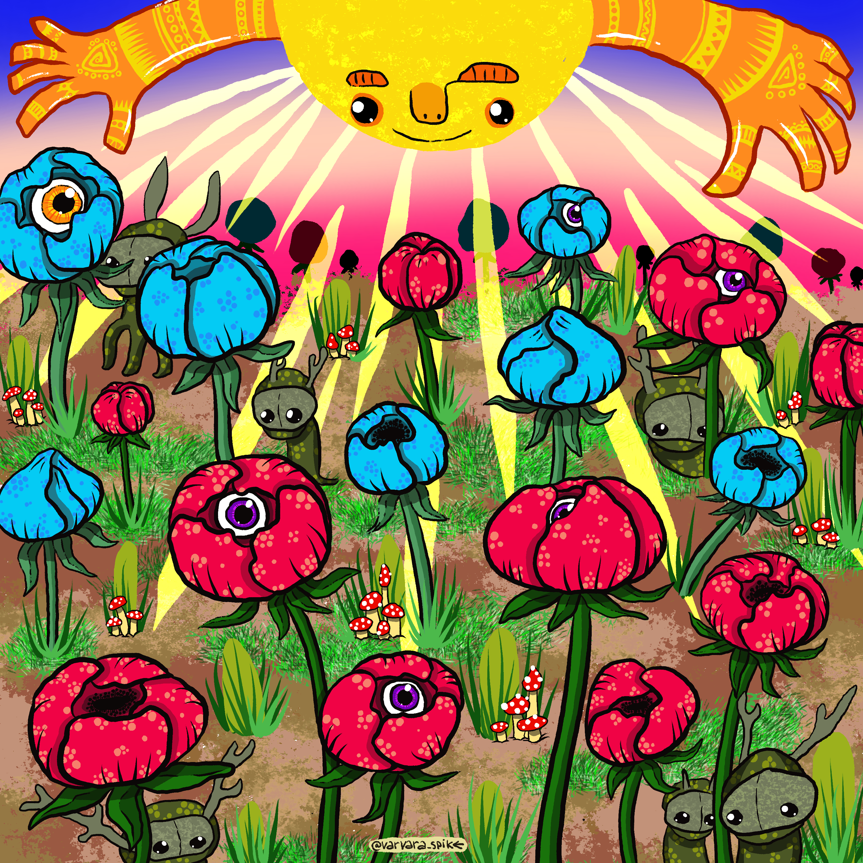 Spring time illustrations — Изображение №21 — Иллюстрация, Анимация на Dprofile