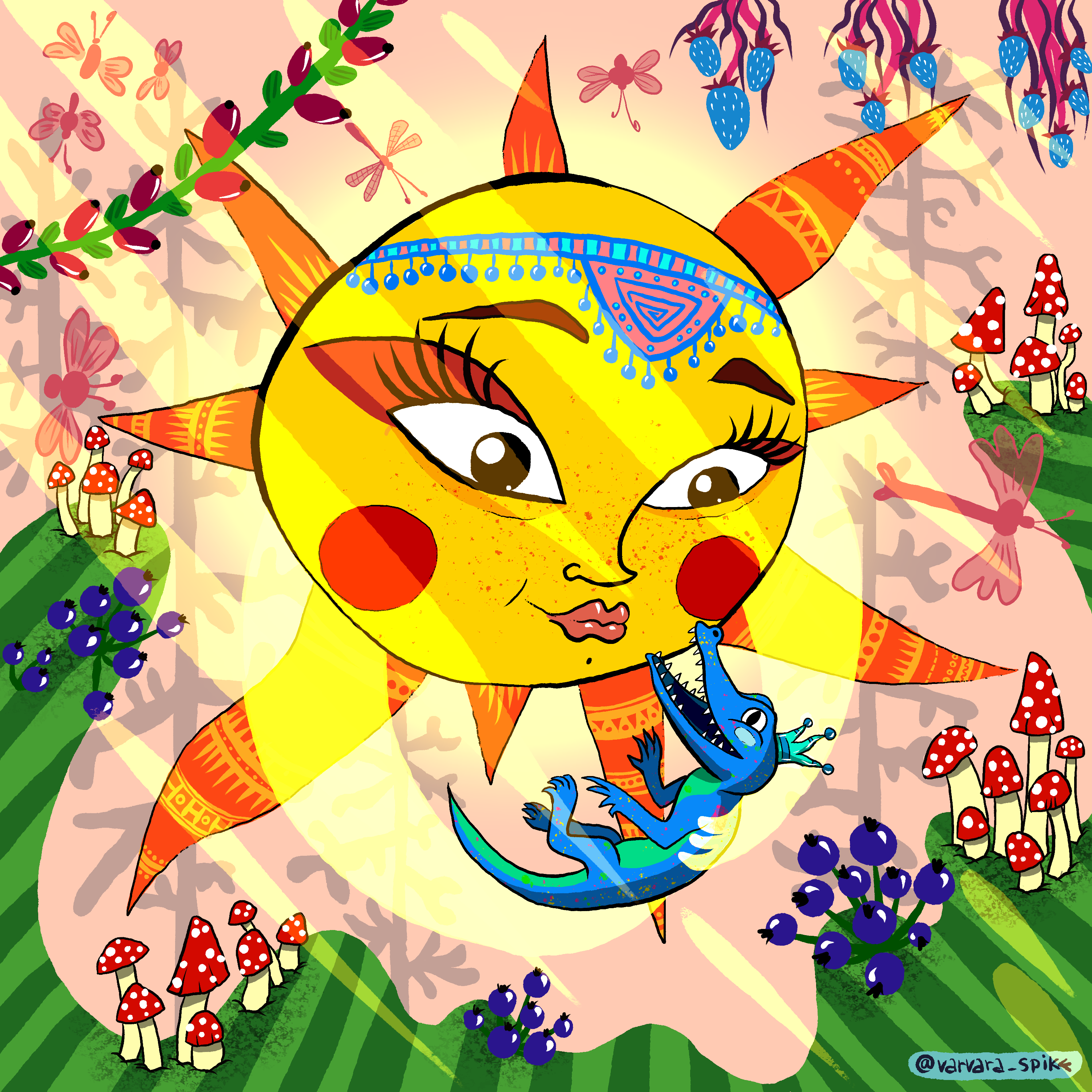 Spring time illustrations — Изображение №8 — Иллюстрация, Анимация на Dprofile