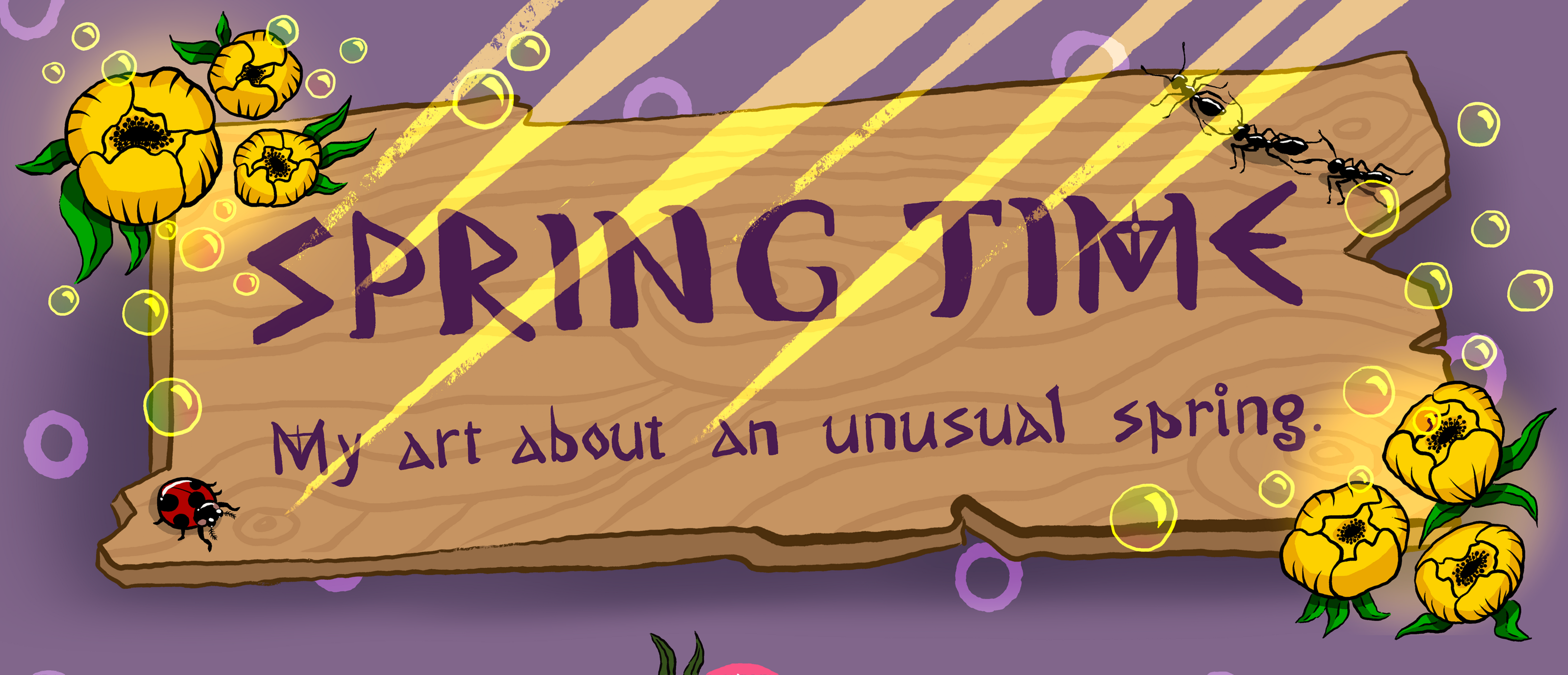 Spring time illustrations — Изображение №1 — Иллюстрация, Анимация на Dprofile