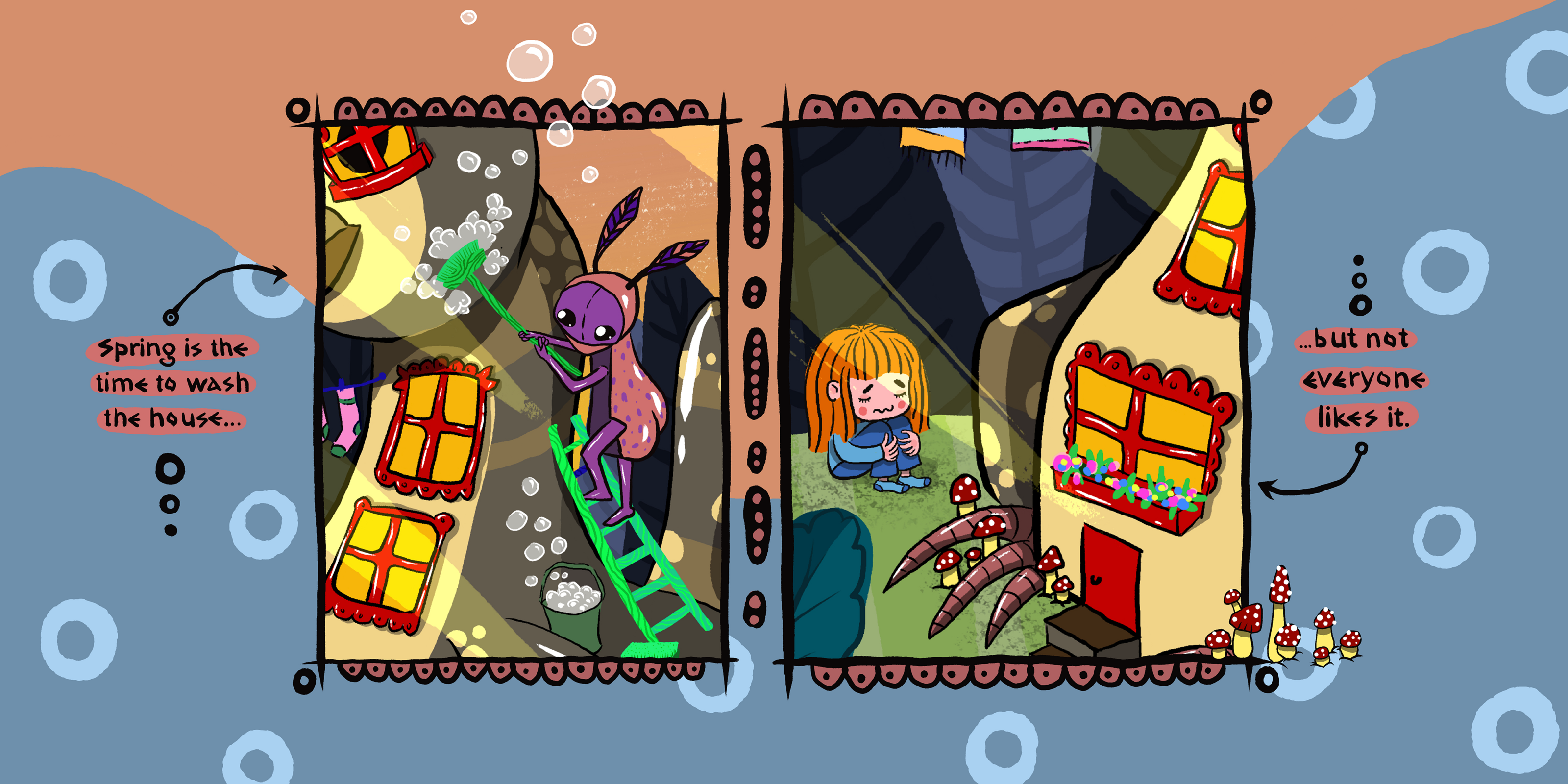 Spring time illustrations — Изображение №13 — Иллюстрация, Анимация на Dprofile