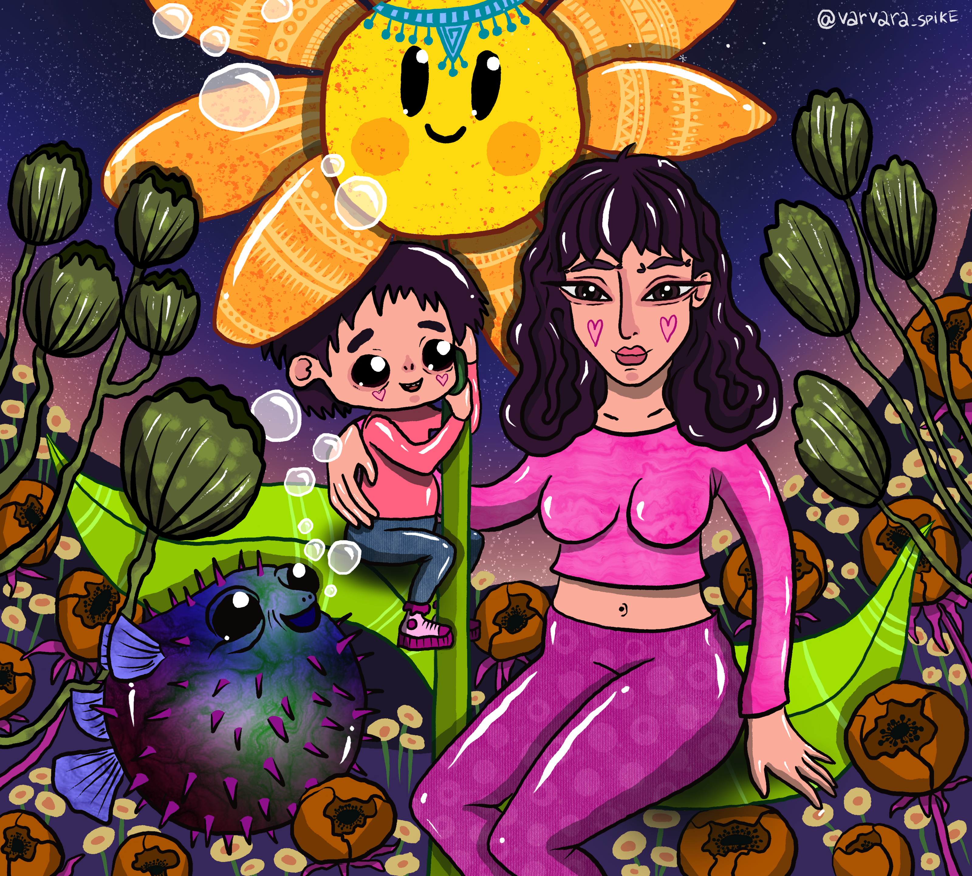 MOTHER’S  LOVE — Изображение №2 — Иллюстрация, Графика на Dprofile