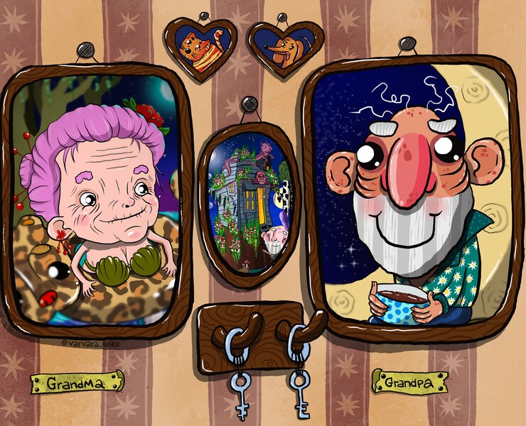 The olds are here — Иллюстрация, Графика на Dprofile