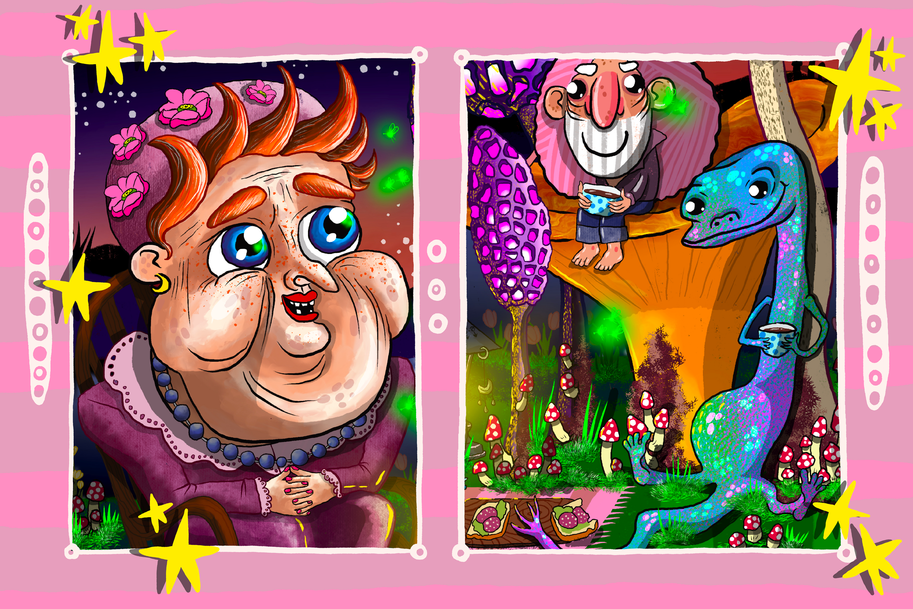 The olds are here — Изображение №12 — Иллюстрация, Графика на Dprofile