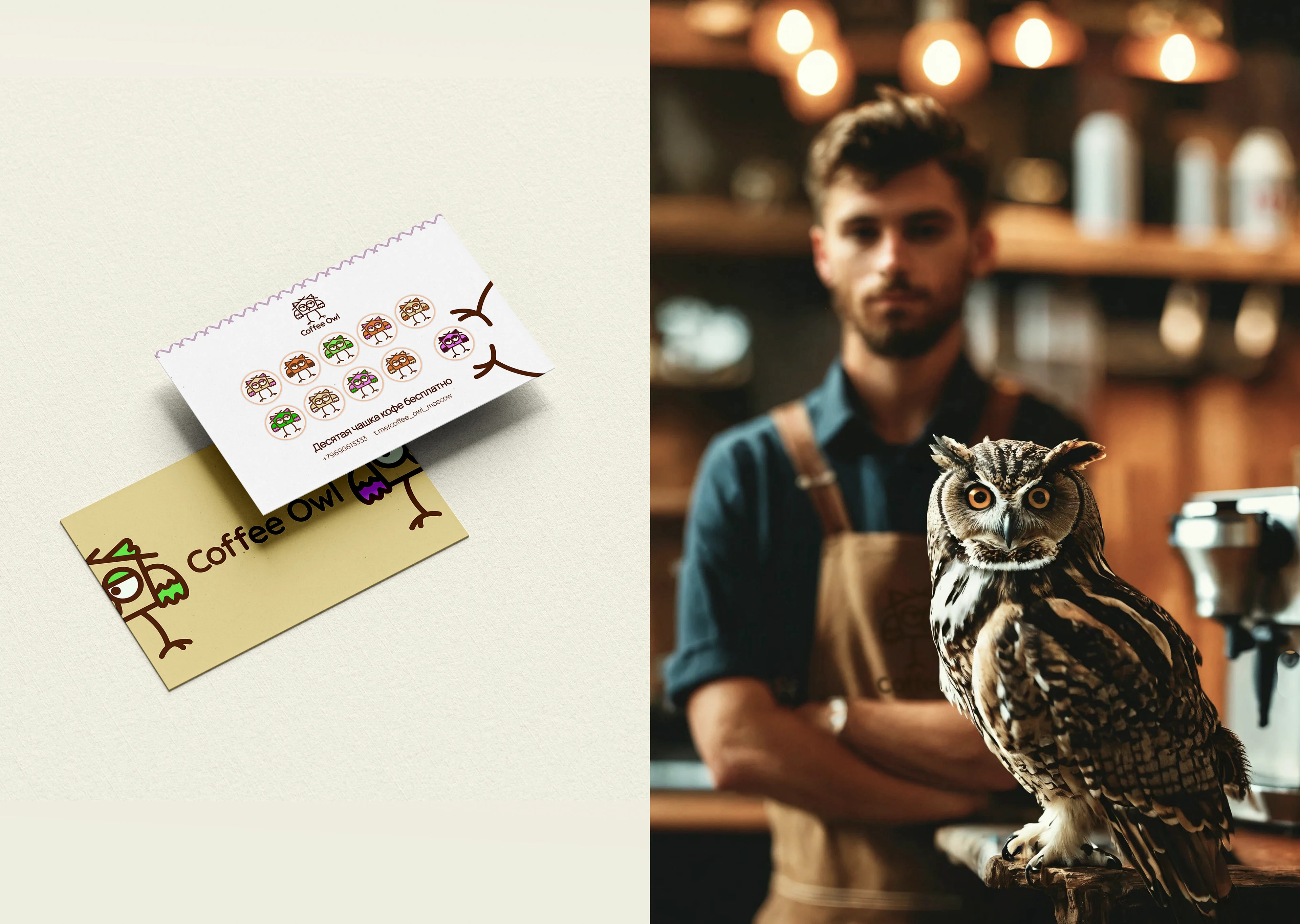 Coffee Owl | Кофейня — Изображение №9 — Брендинг на Dprofile