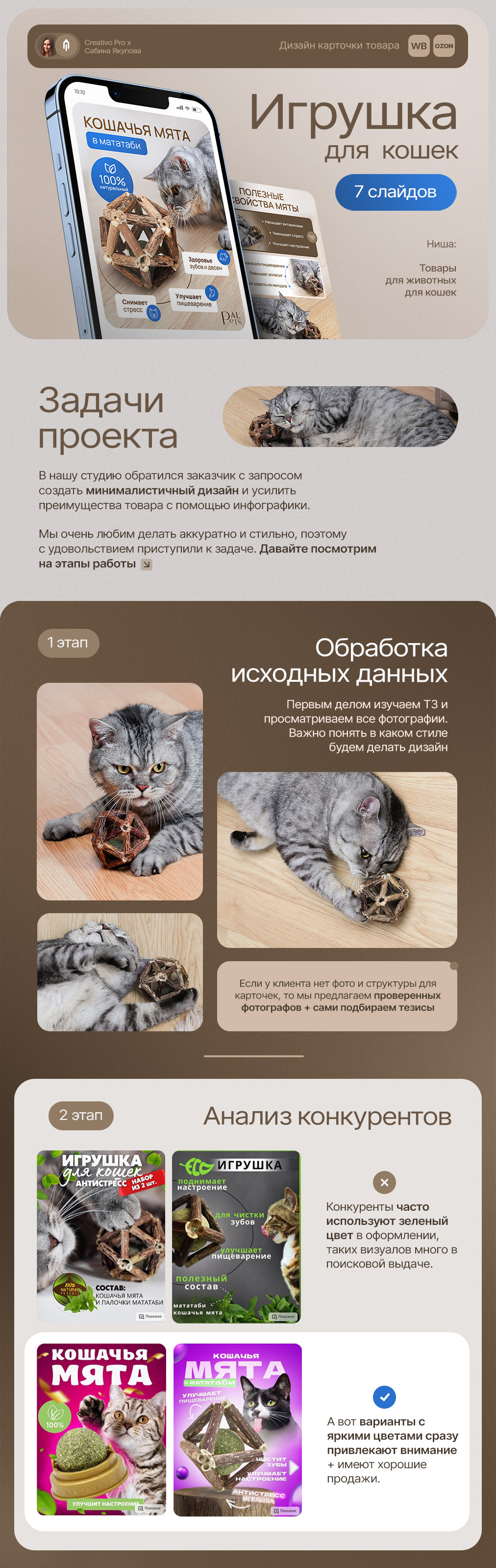 Дизайн карточки для маркетплейс/Инфографика WB — Изображение №1 — Графика на Dprofile