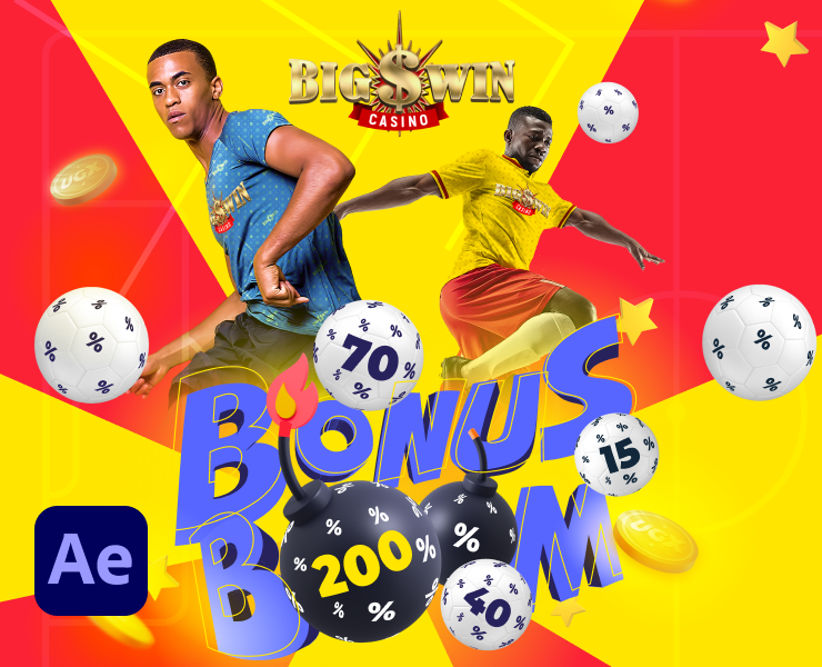 Bonus boom — Графика, Анимация на Dprofile