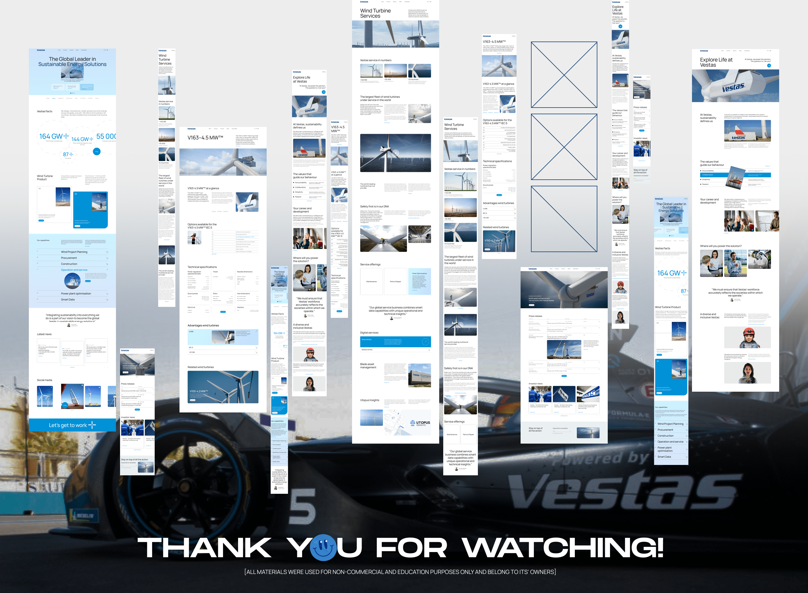 VESTAS | Corporate Redesign Concept — Изображение №9 — Графика, Интерфейсы на Dprofile