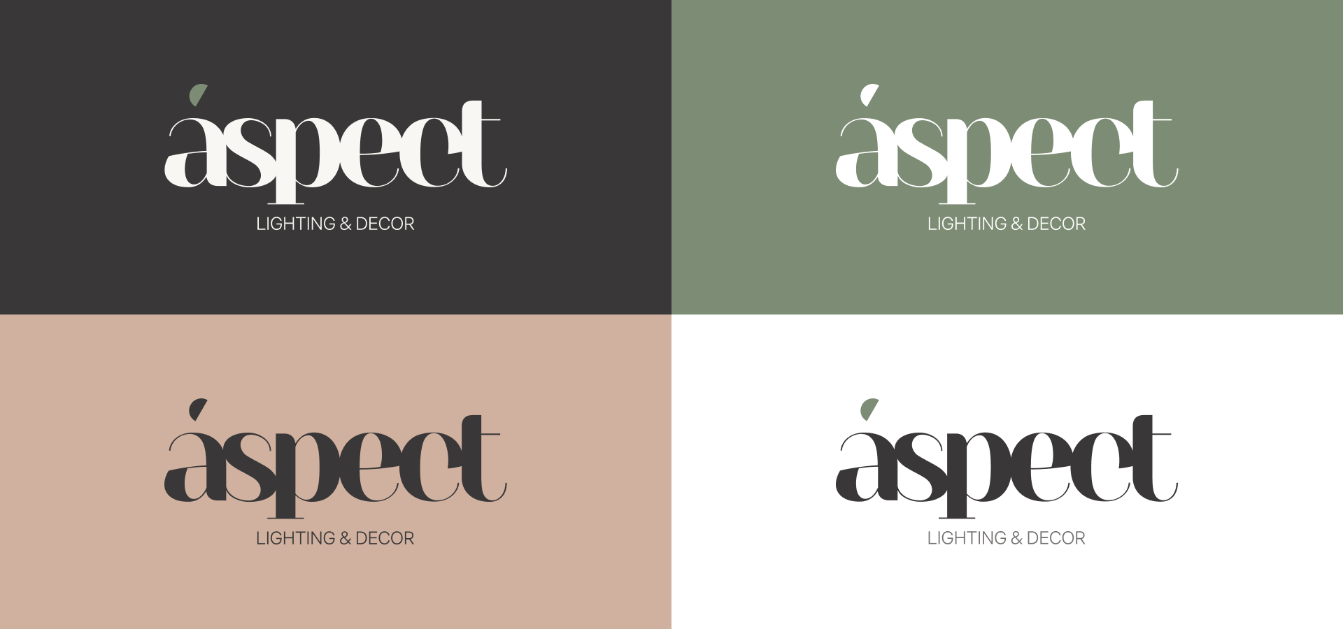 Aspect, фирменный стиль магазина предметов интерьера — Изображение №4 — Брендинг, Графика на Dprofile
