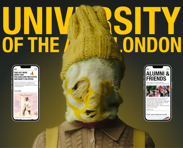 Corporate website | University Of The Arts London — Интерфейсы, Брендинг на Dprofile