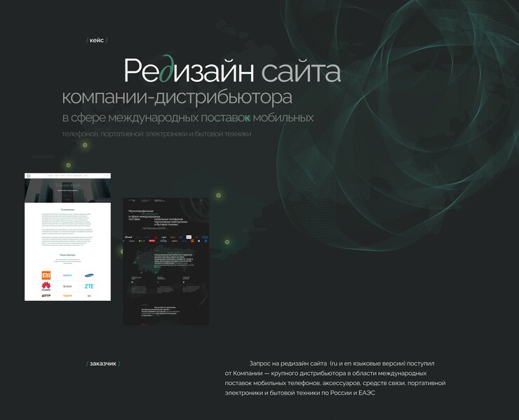 Telecom Retail — Интерфейсы на Dprofile