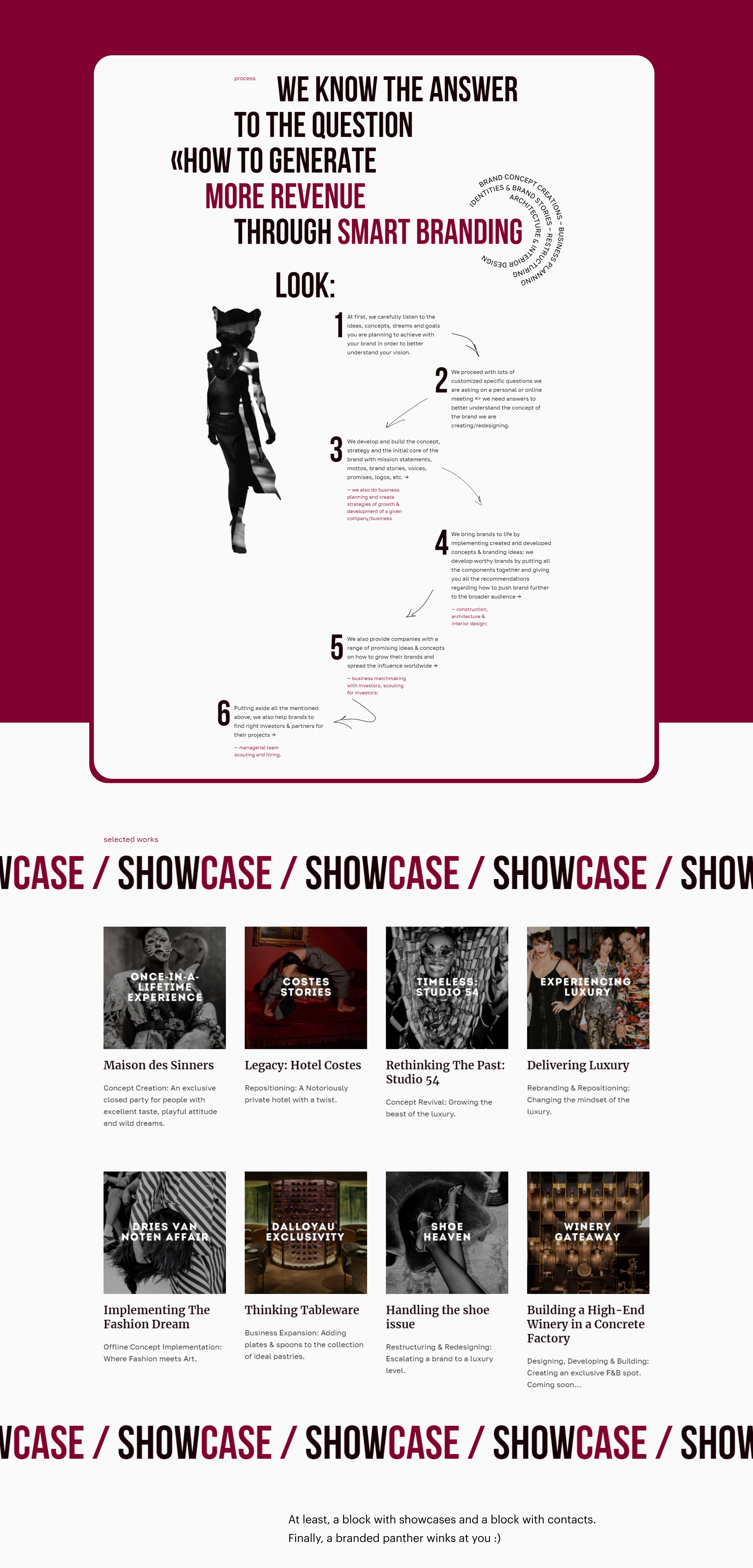 The Obsession Agency website — Изображение №6 — Анимация, Интерфейсы на Dprofile