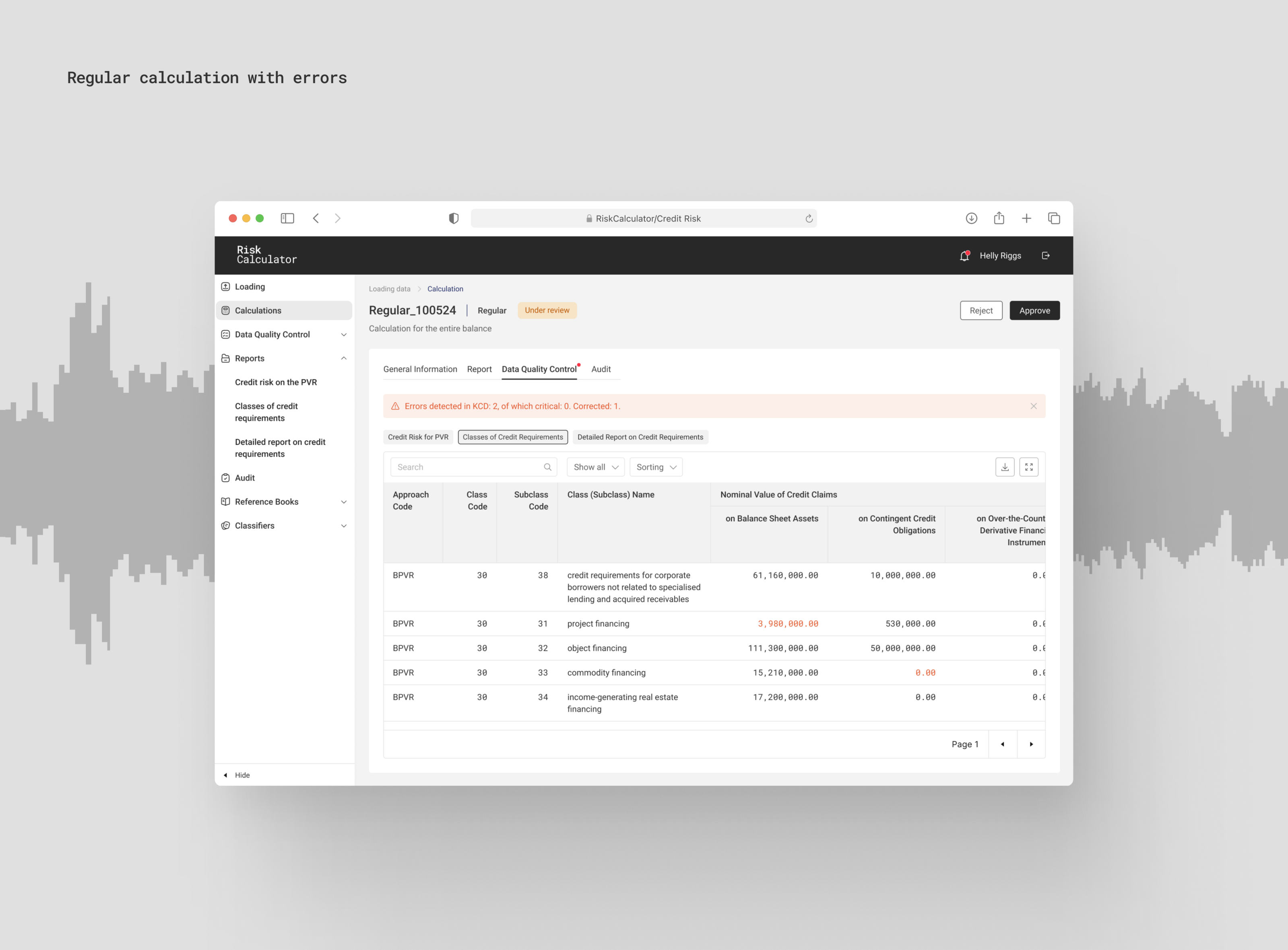 Risk Calculator — Изображение №3 — Интерфейсы, Графика на Dprofile