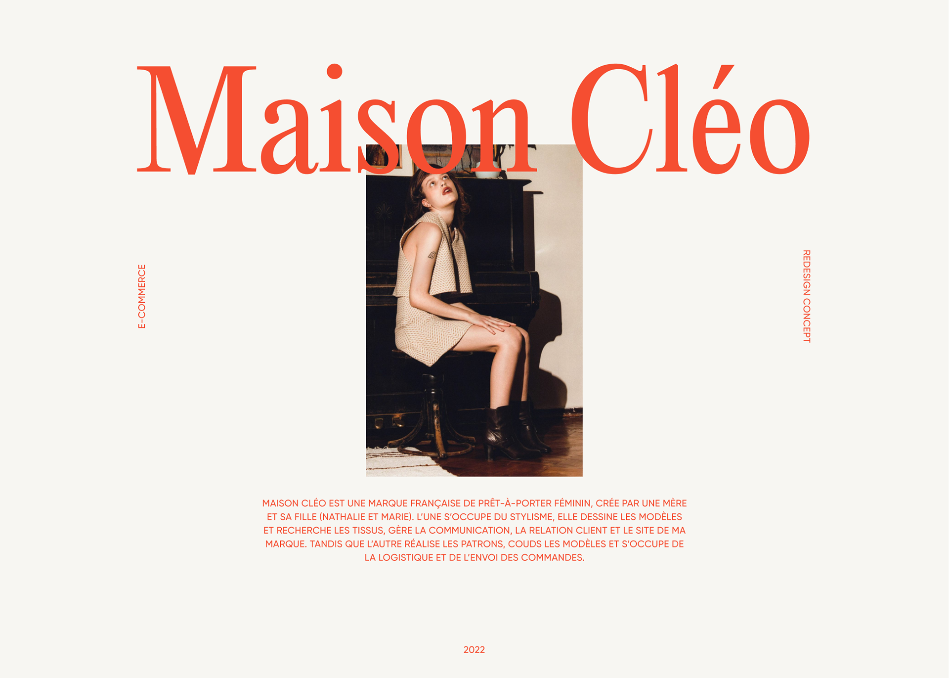 Maison Cléo | E-commerce redesign — Изображение №1 — Интерфейсы, Брендинг на Dprofile