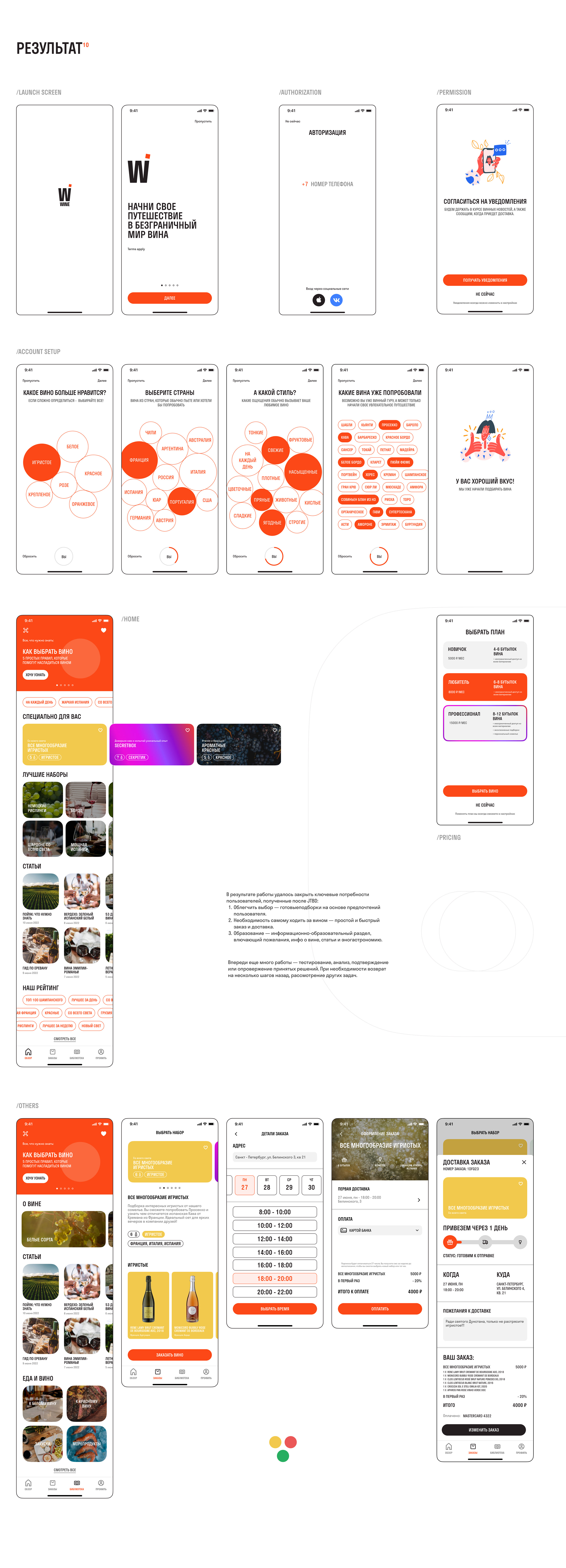Wiwine App — Изображение №14 — Интерфейсы, Брендинг, Графика на Dprofile