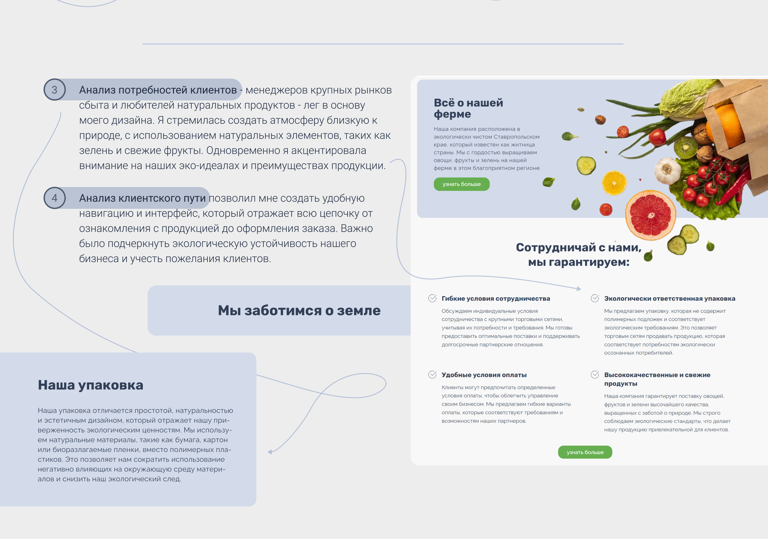 онлайн магазин эко-продуктов. — Изображение №3 — Интерфейсы, Маркетинг на Dprofile