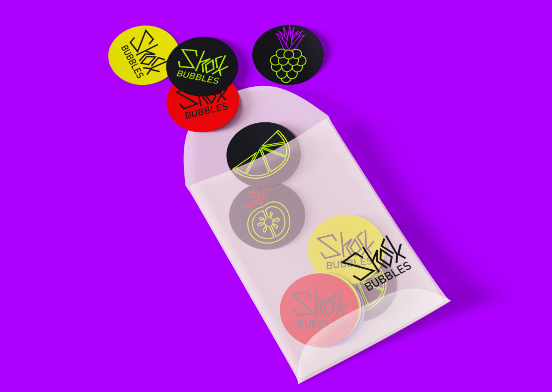 logo Shok Bubbles — Изображение №4 — Брендинг, Иллюстрация на Dprofile