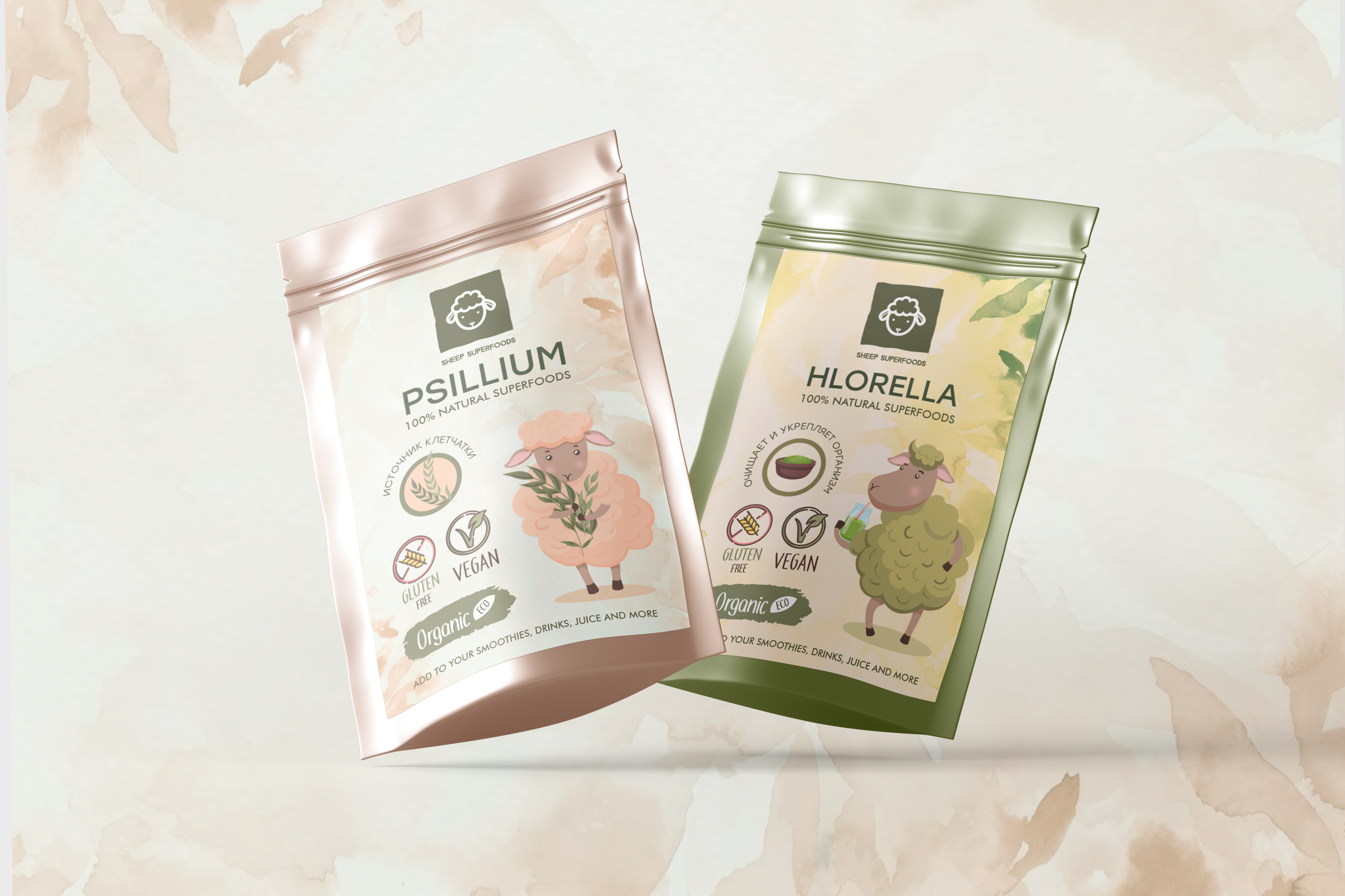 SHEEP SUPERFOOD- package design — Изображение №12 — Брендинг, Графика на Dprofile