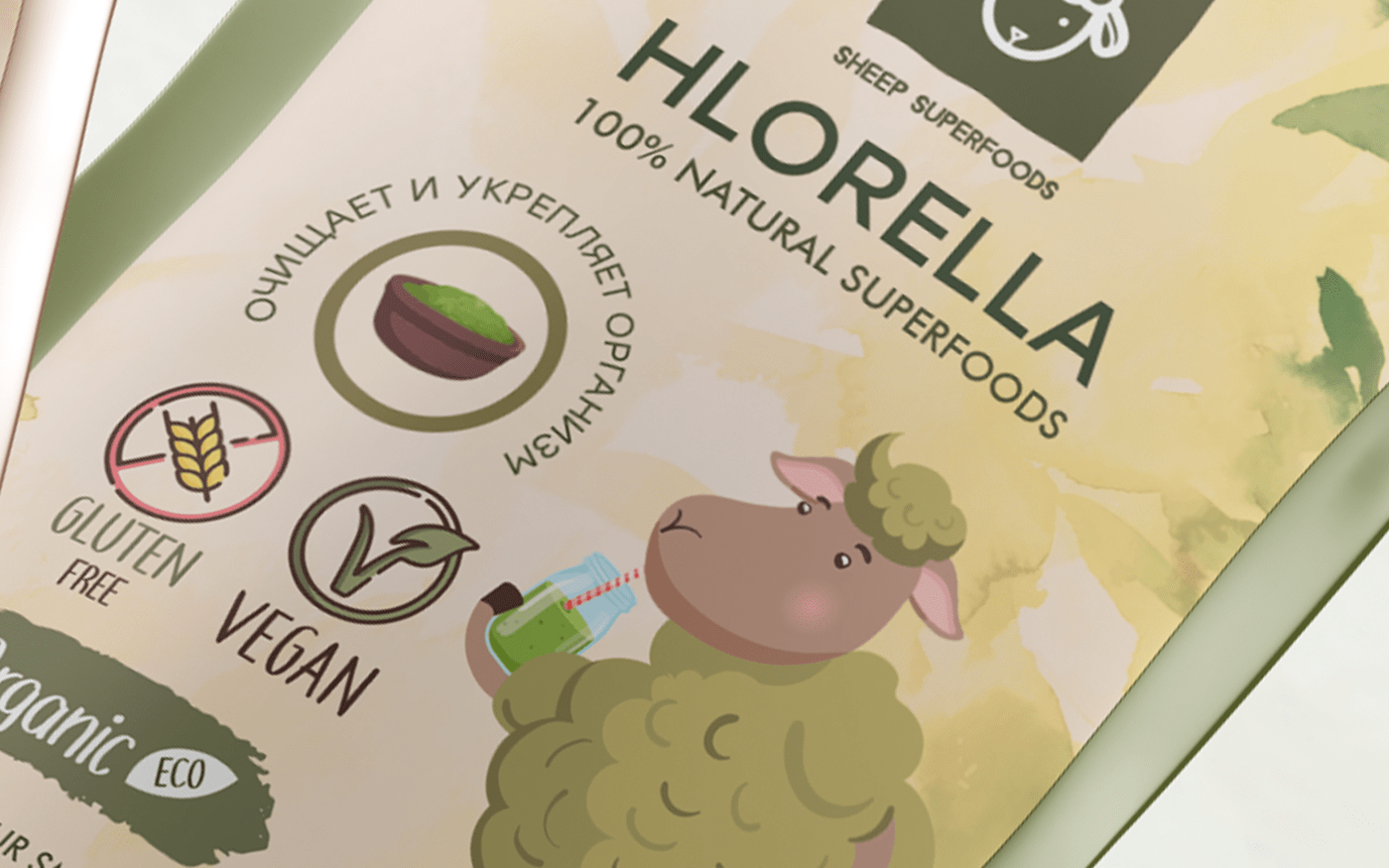SHEEP SUPERFOOD- package design — Изображение №6 — Брендинг, Графика на Dprofile