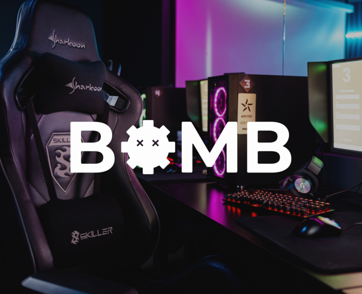 Bomb — компьютерный клуб — Брендинг, Графика на Dprofile