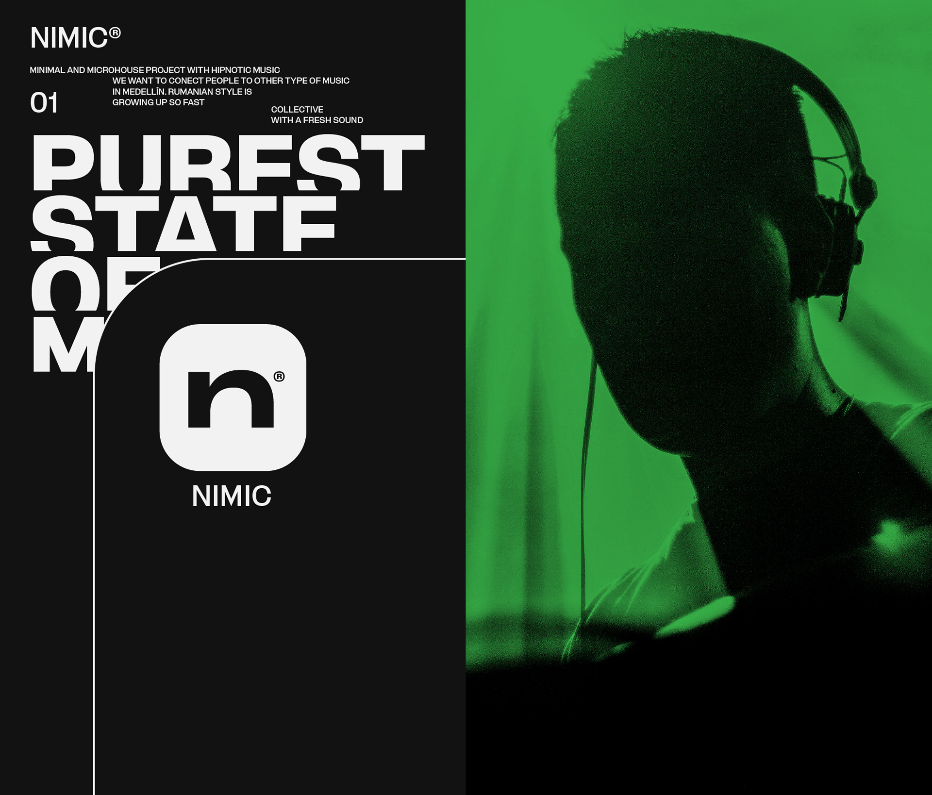 Nimic® Music Label — Изображение №8 — Брендинг, Графика на Dprofile