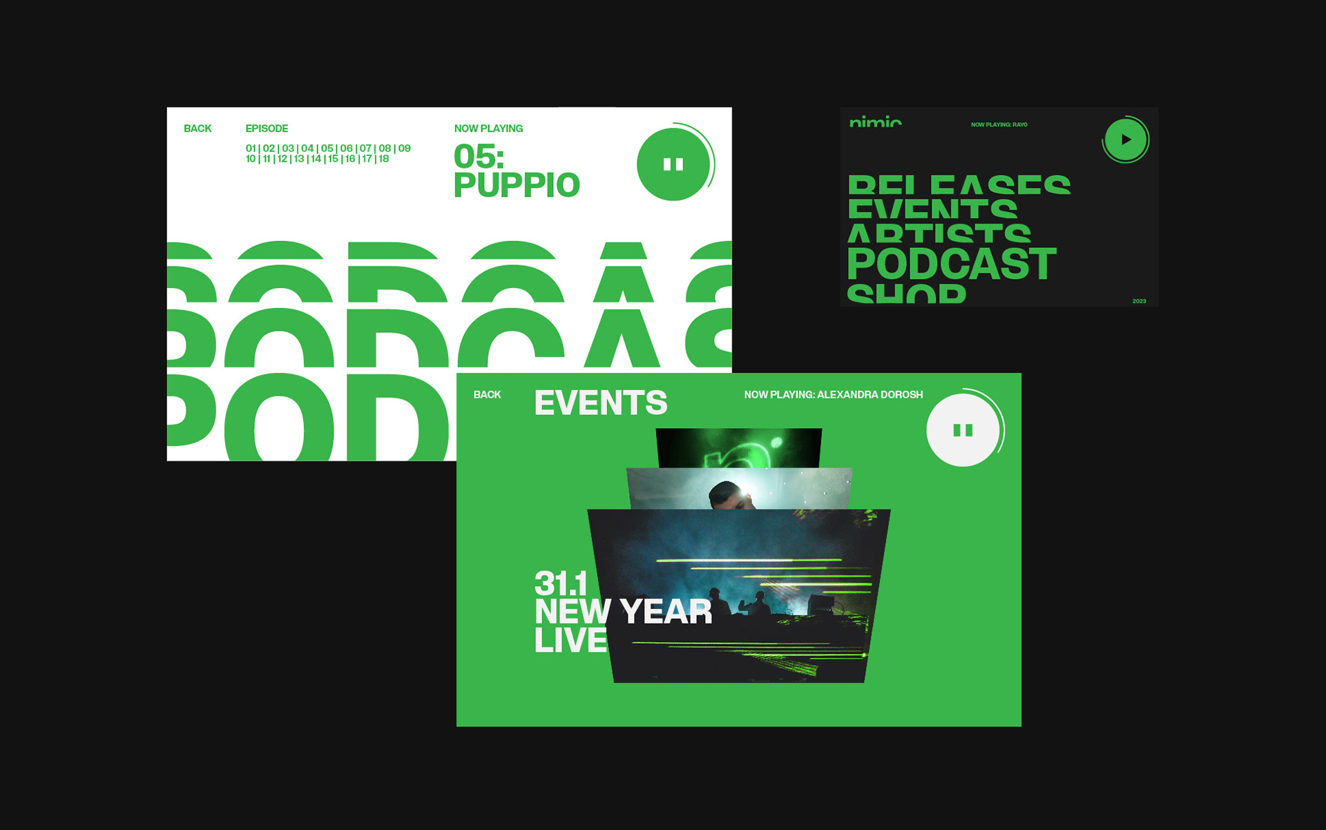 Nimic® Music Label — Изображение №7 — Брендинг, Графика на Dprofile