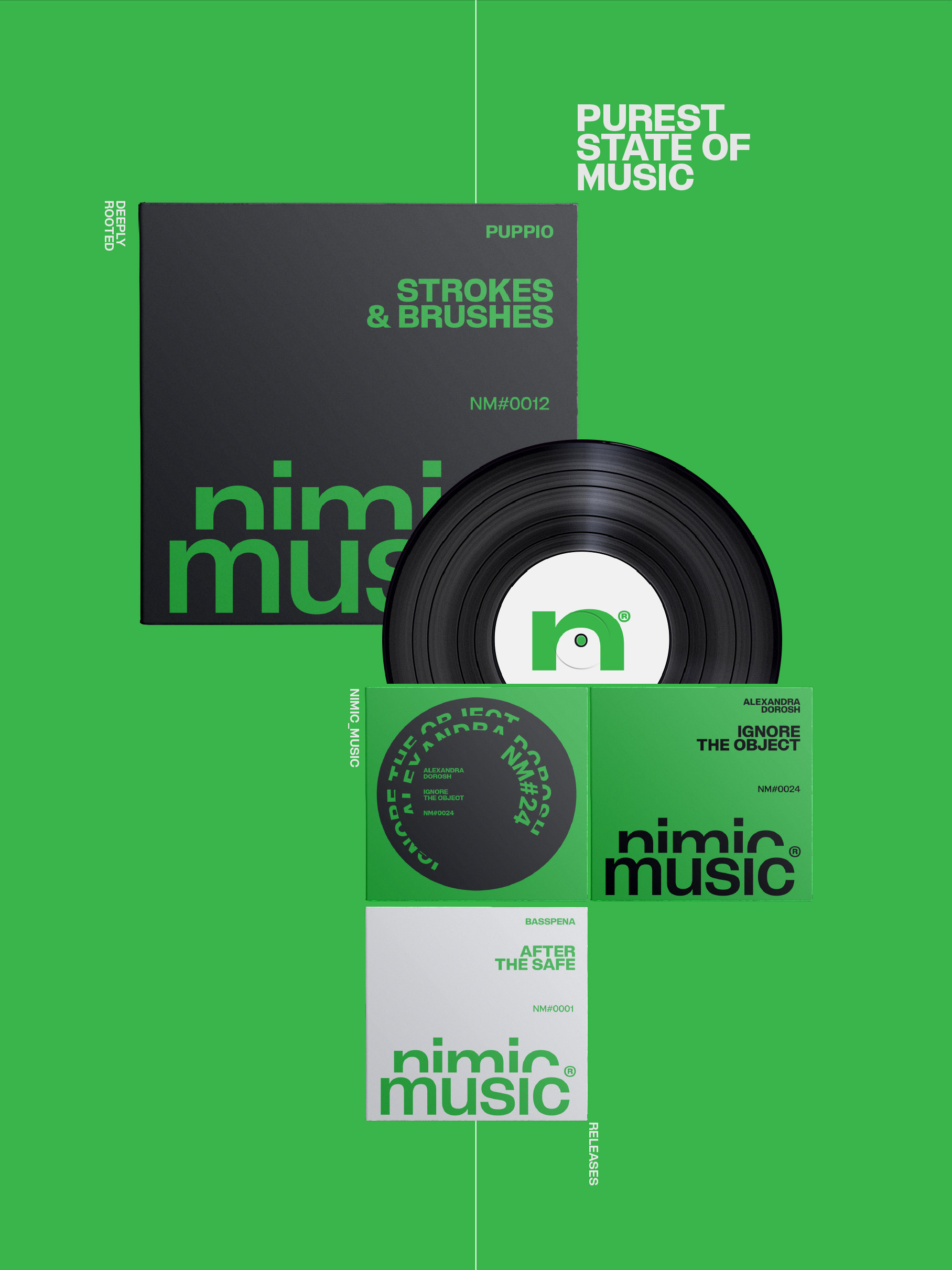 Nimic® Music Label — Изображение №5 — Брендинг, Графика на Dprofile